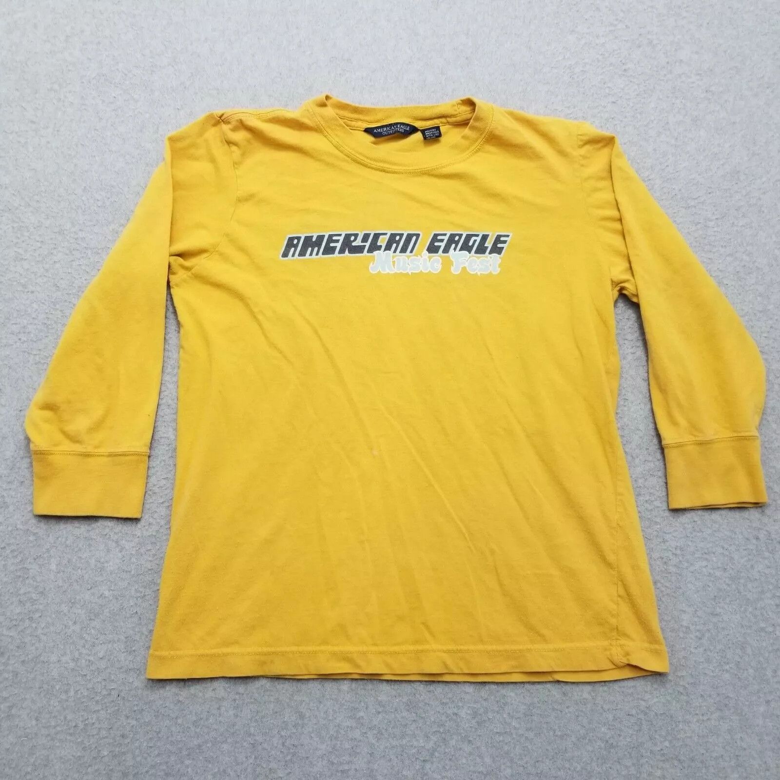 American Eagle Outfitters American Eagle Shirt Mens Medium Long Sleeve Music Fest Size US M / EU 48-50 / 2 - 1 Thumbnail
