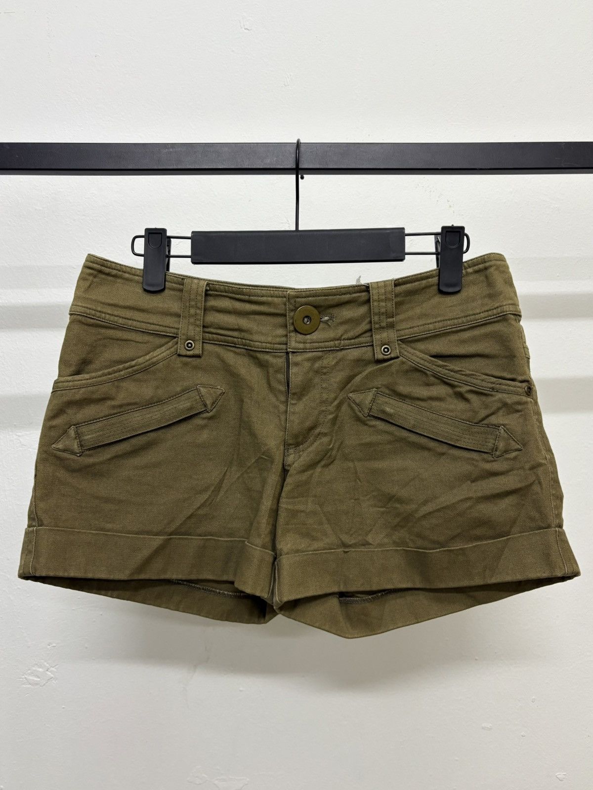 If Six Was Nine RNA H Naoto Military GOA Japanese brand Denim shorts Size 29" - 2 Thumbnail
