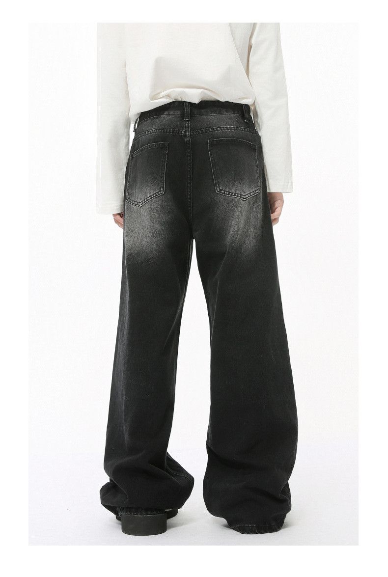 Japanese Brand Japanese retro wide-leg straight-leg Vibe jeans Size US 32 / EU 48 - 3 Thumbnail