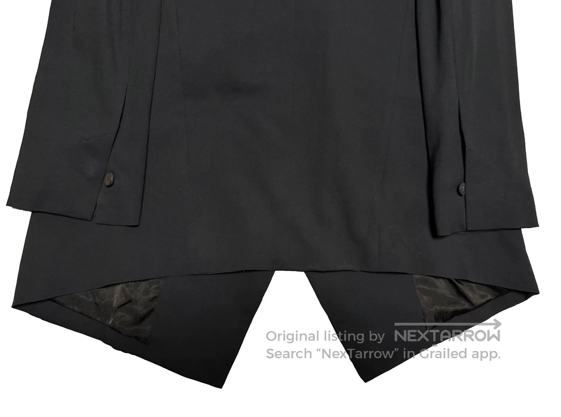Julius Black Asymmetrical Front Long Sleeve Jacket. Size US L / EU 52-54 / 3 - 4 Thumbnail