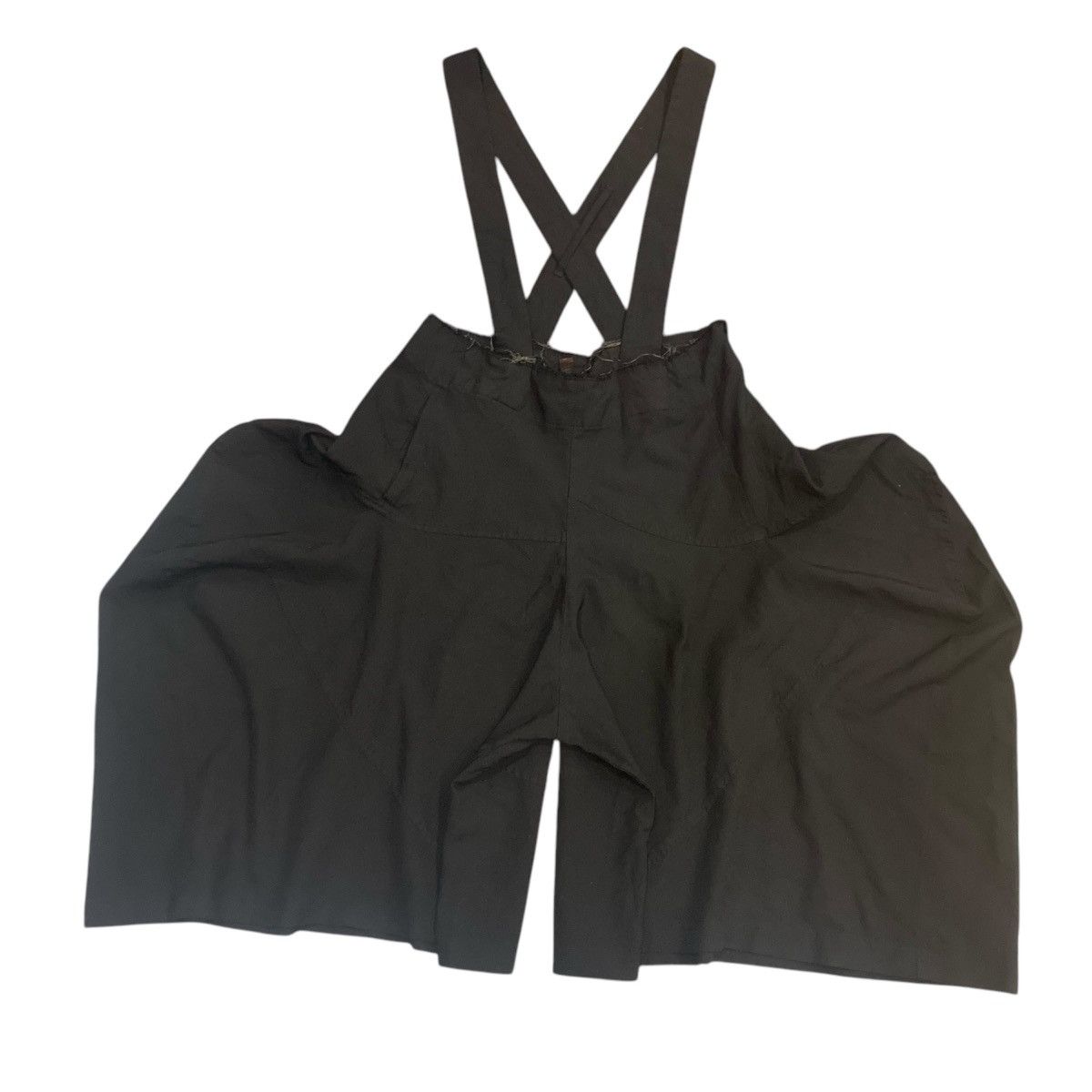 Comme des Garcons AD2014 POLY FULL LENGHT HANGING SHORT PANTS JUMPER Size 30" / US 8 / IT 44 - 1 Thumbnail