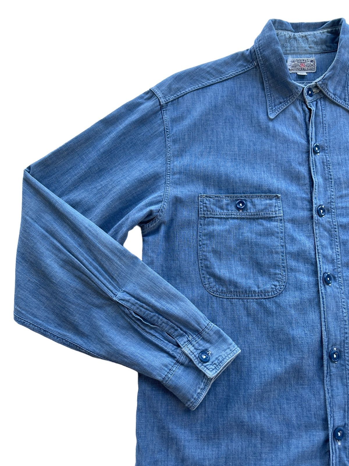 Buzz Rickson's Vintage Buzz Rickson USN Chambray Work Shirt Size US S / EU 44-46 / 1 - 8 Thumbnail