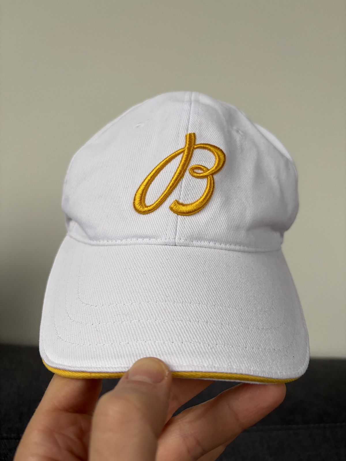 Breitling Breitling White Golden Logo Cap Size ONE SIZE - 4 Thumbnail