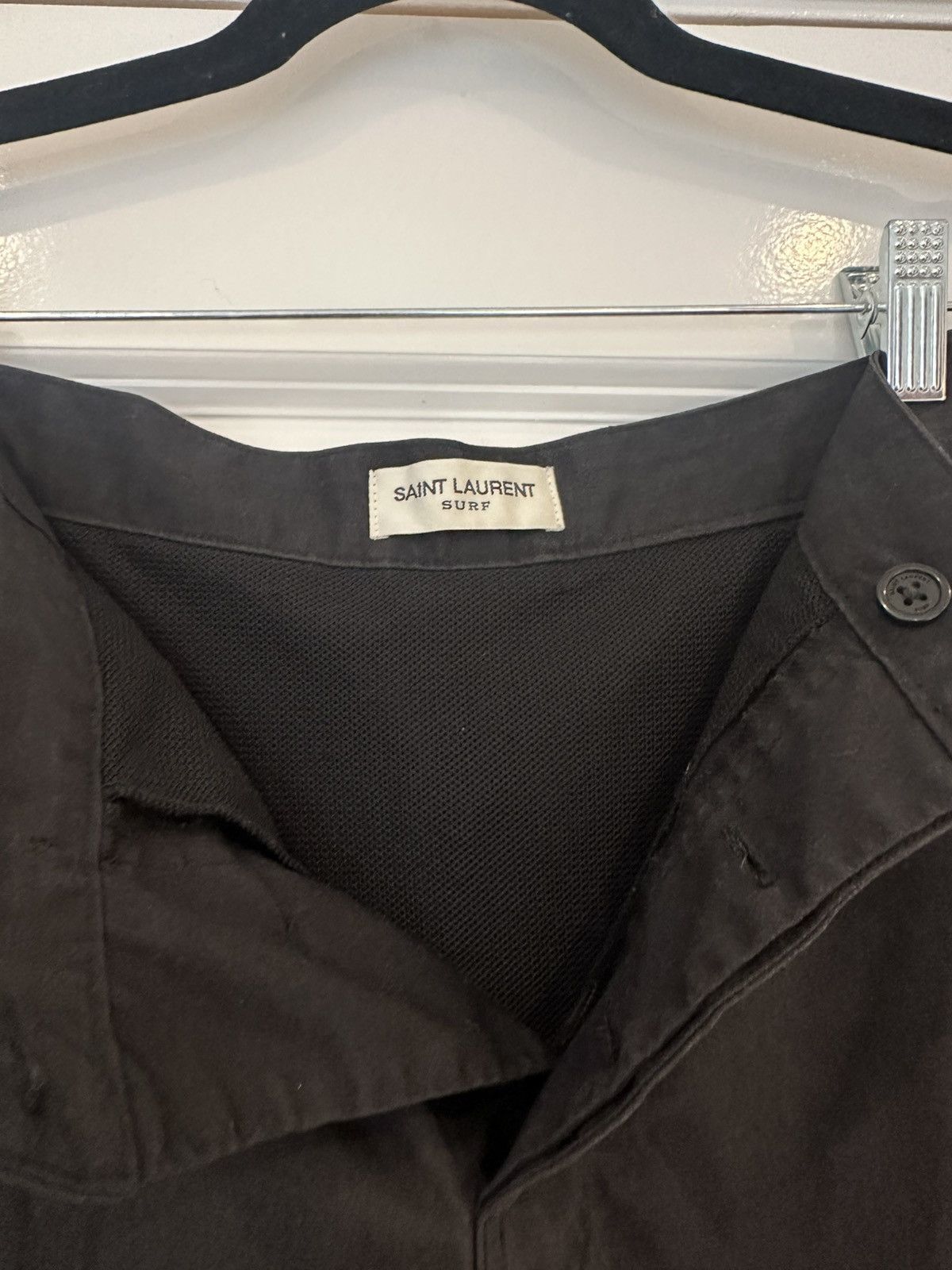 Saint Laurent Paris Saint Laurent Paris Surf Sound Black Swim Shorts Size US 30 / EU 46 - 6 Thumbnail