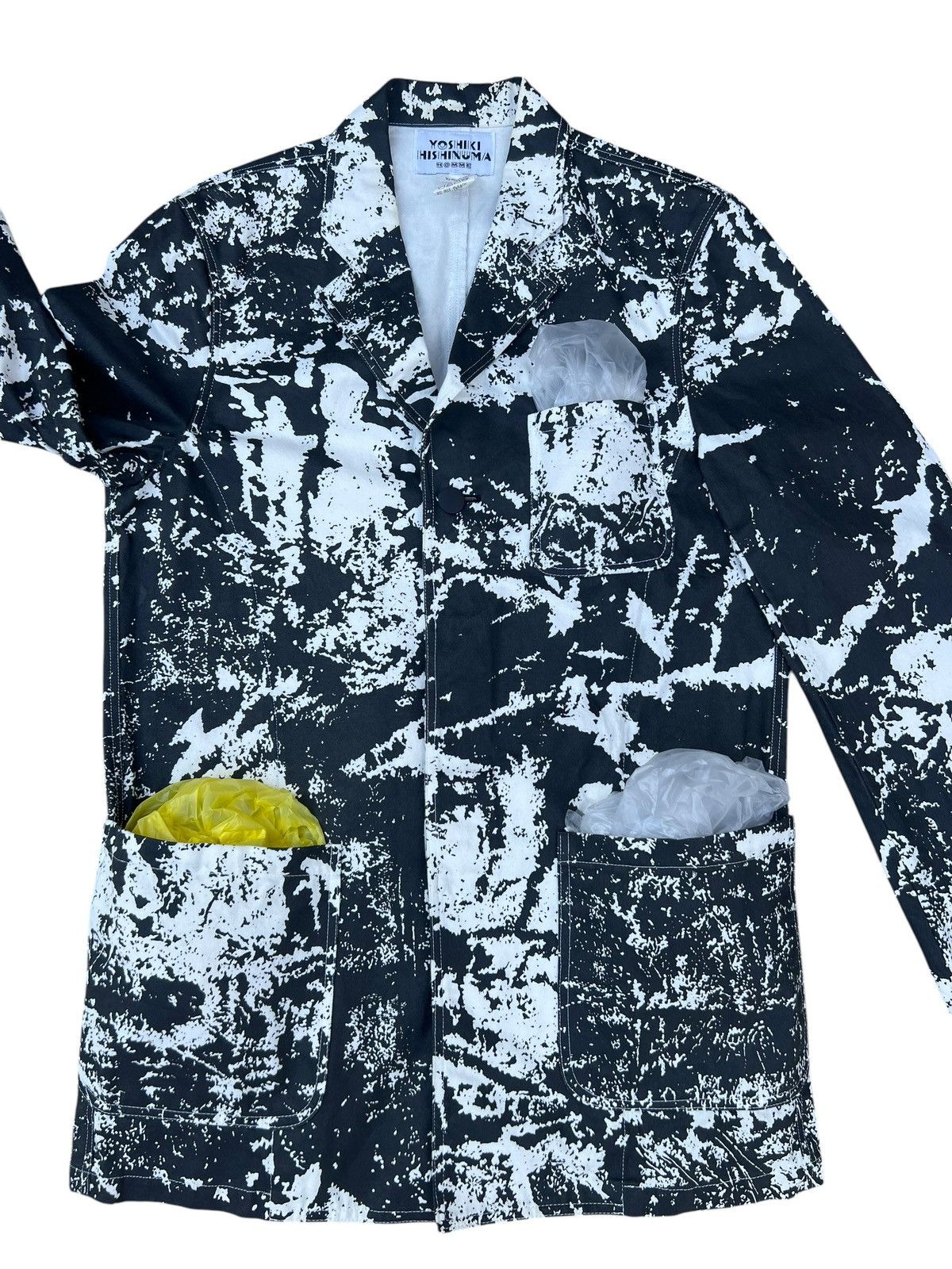 14th Addiction Vintage Yoshiki Hishinuma Homme Japan Coated Waxed Jacket Size US M / EU 48-50 / 2 - 13 Thumbnail