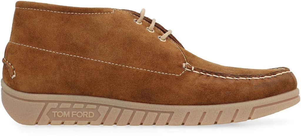 Tom Ford o1w1db11224 J1332T Suede Boots in Brown Size US 14 / EU 47 - 2 Thumbnail