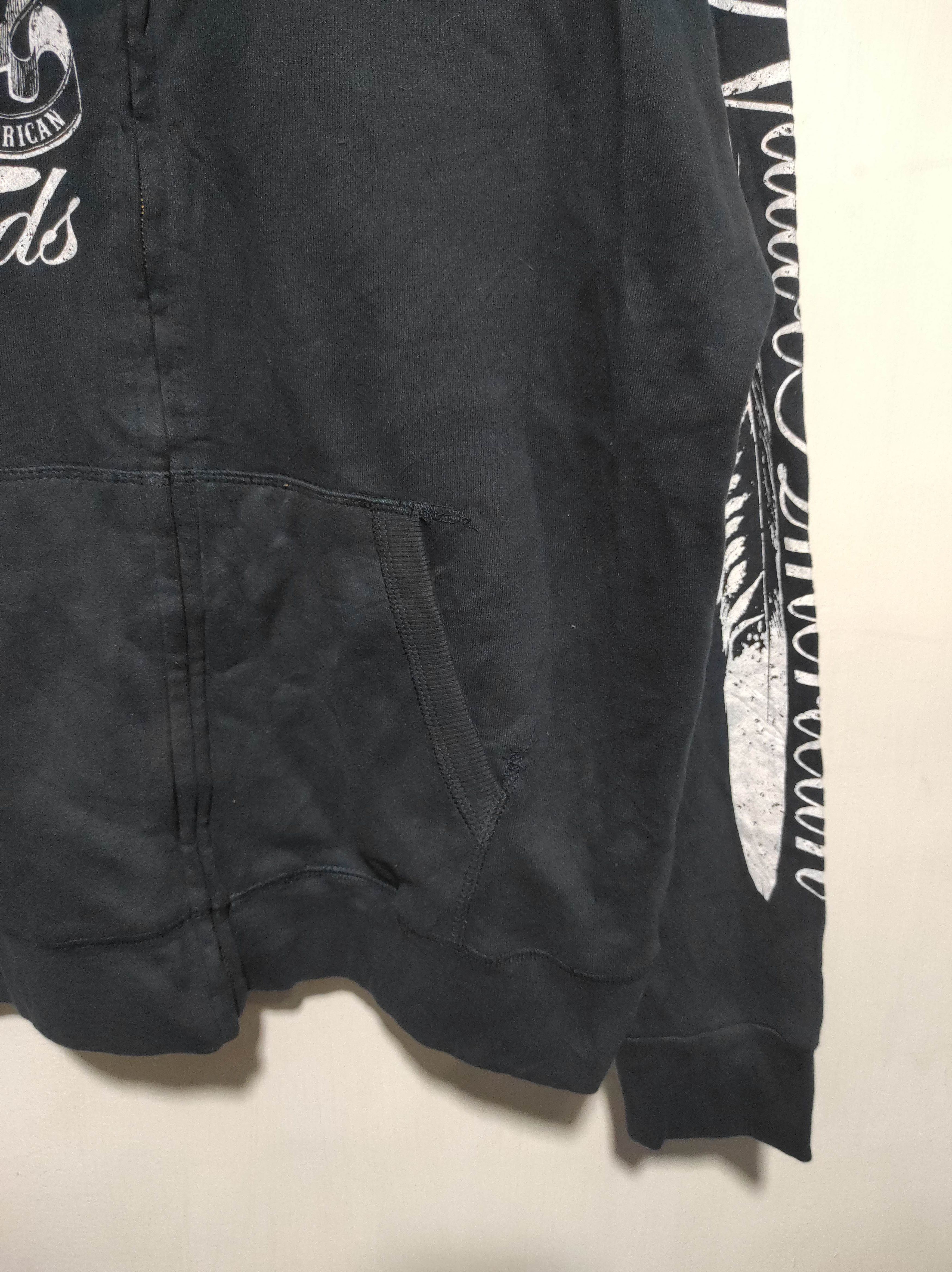 Hysteric Glamour Jeaning Wild Poem Zipper Fur Hoodie LGB style Dark Navy Size US L / EU 52-54 / 3 - 9 Thumbnail