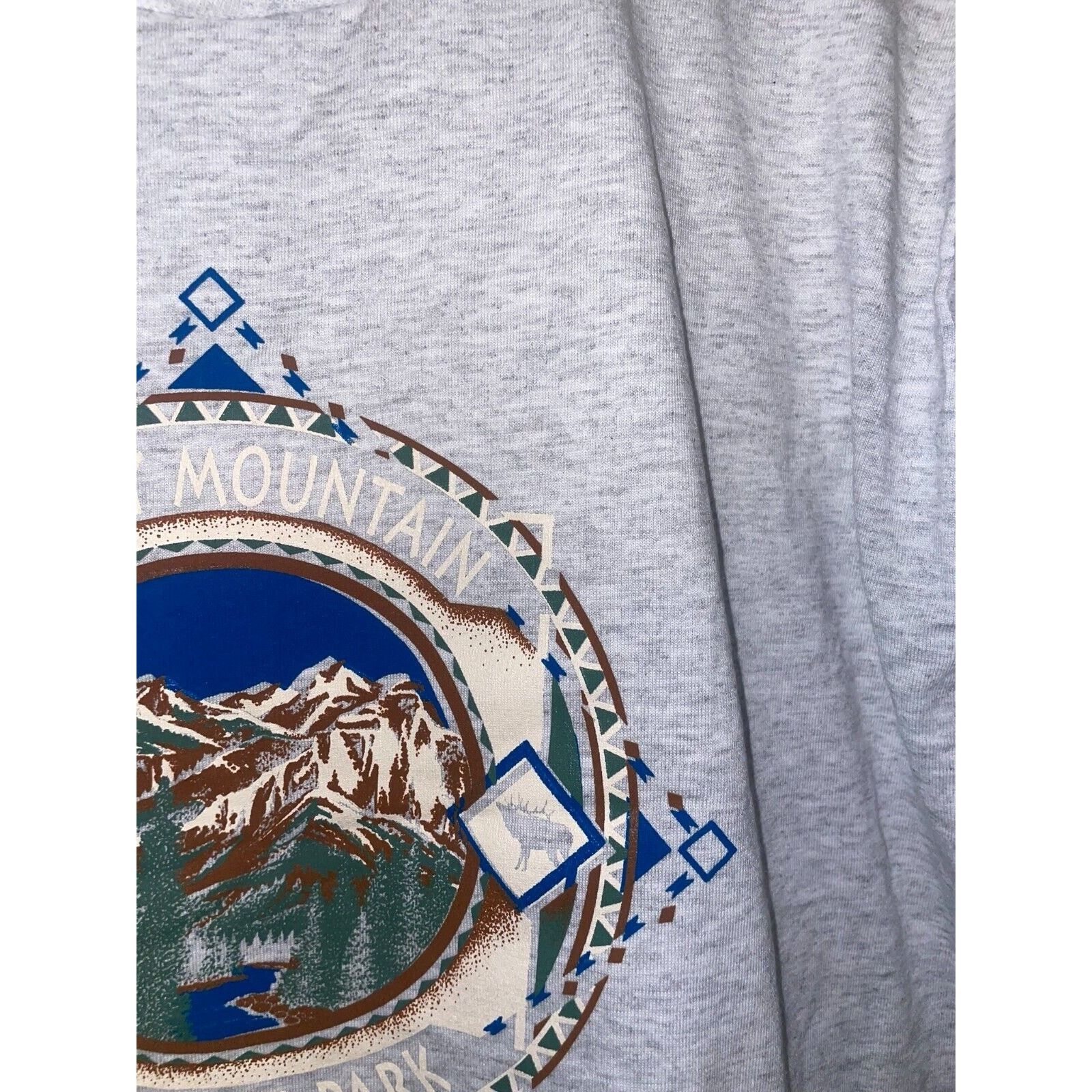 Jerzees 90s Vintage Rocky Mountain National Park RMNP Shirt CO VTG 1 Size US L / EU 52-54 / 3 - 4 Thumbnail