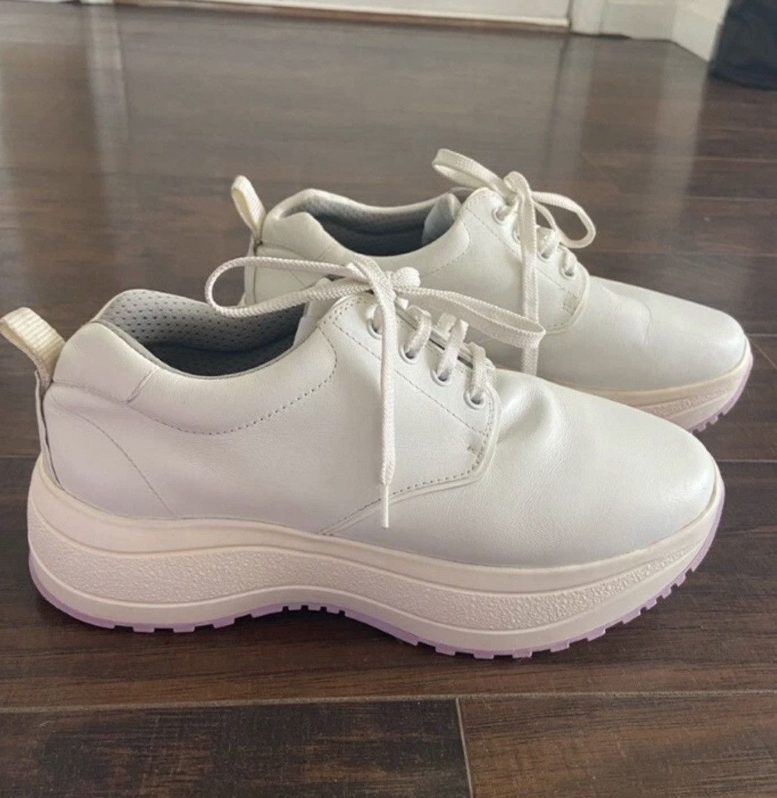 Celine Celine White Leather Delivery Sneaker Size US 9 / IT 39 - 4 Thumbnail