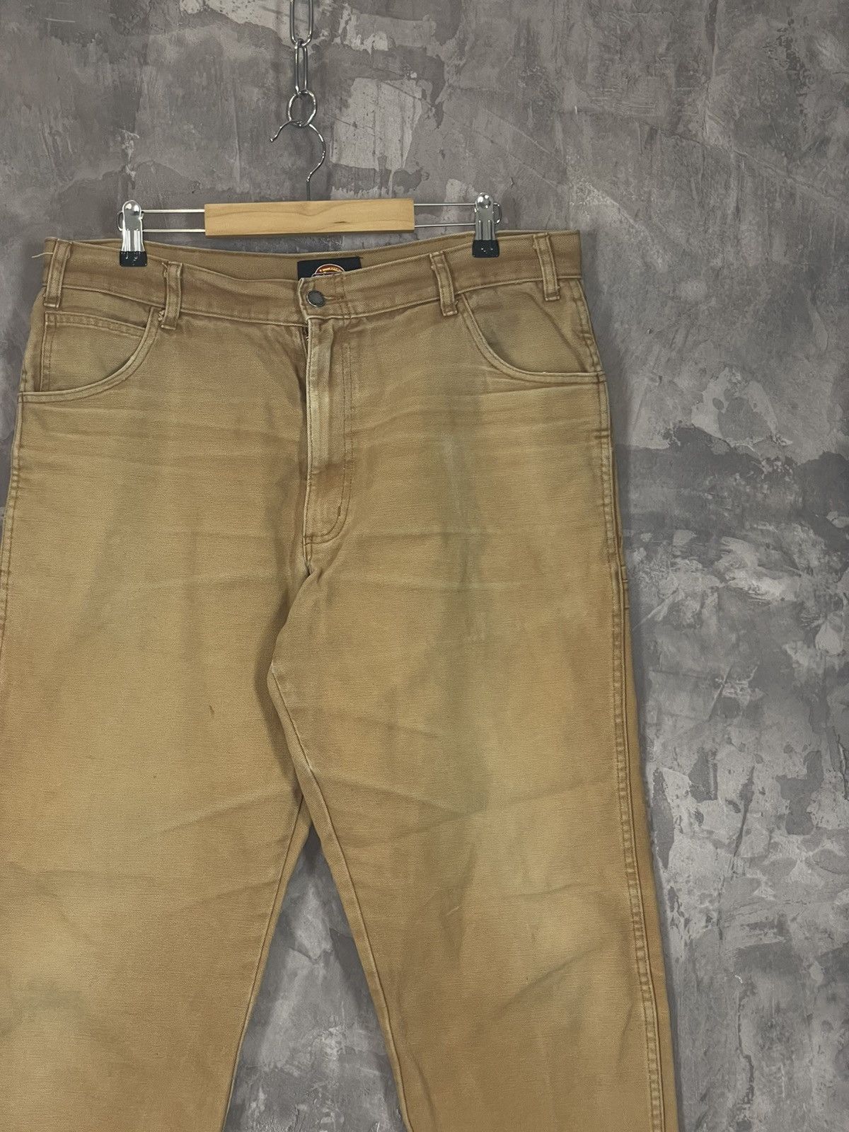 Dickies × Vintage Vintage Dickies Faded Hype Baggy Carpenter Y2K Work Pants Size US 36 / EU 52 - 4 Thumbnail