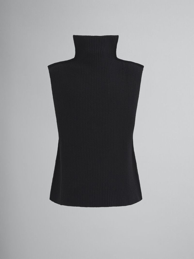 Marni o1w1db11125 Inara Sweater in Black Size XL / US 12-14 / IT 48-50 - 1 Thumbnail