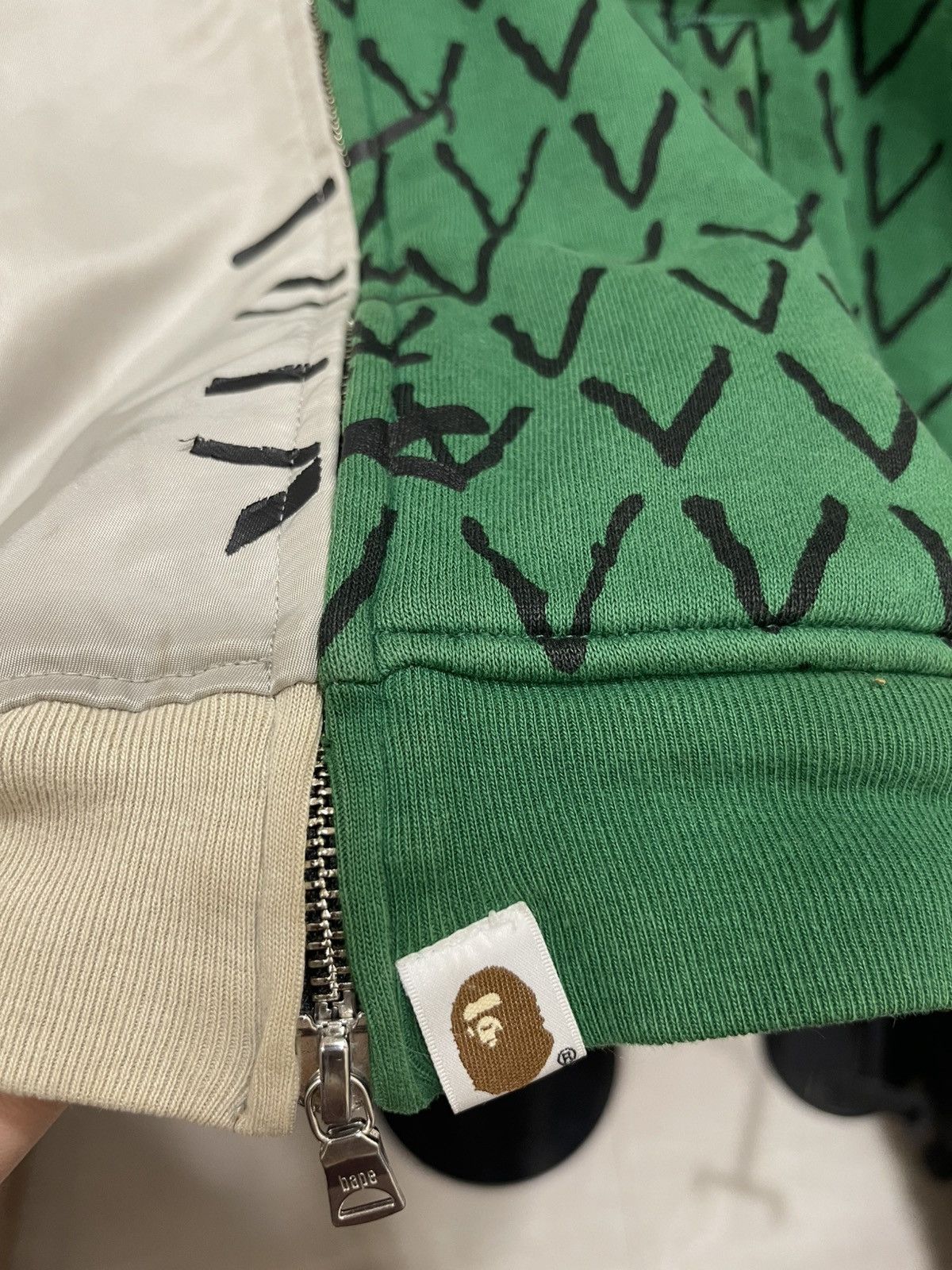 Ambush Design × Bape BAPE × AMBUSH Alligator Shark full zip hoodie A Bathing Ape Size US L / EU 52-54 / 3 - 8 Thumbnail