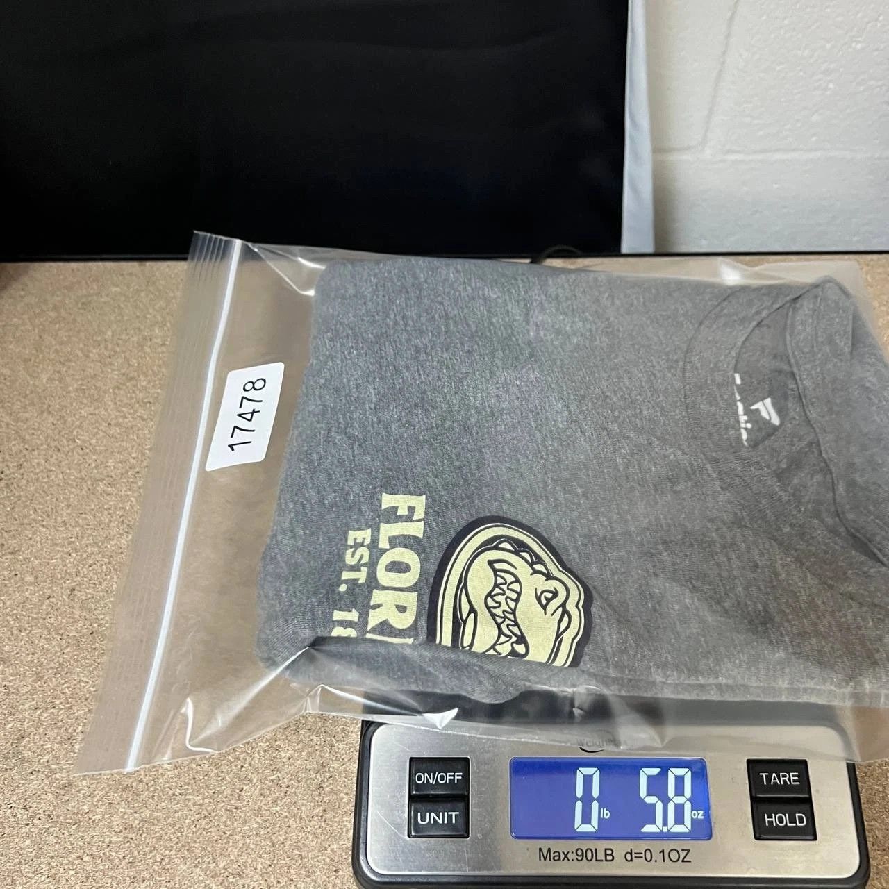Other Florida Gators Shirt Men Gray Short Sleeve Crew Neck New L Size US L / EU 52-54 / 3 - 7 Thumbnail