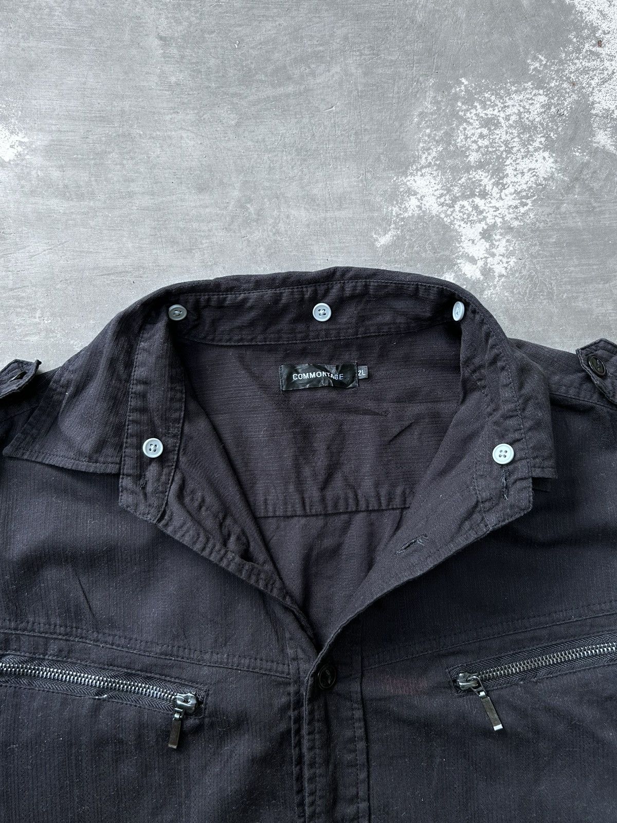 If Six Was Nine Commontage Long Sleeve Shirt With Double Zipper Pockets Size US XL / EU 56 / 4 - 4 Thumbnail