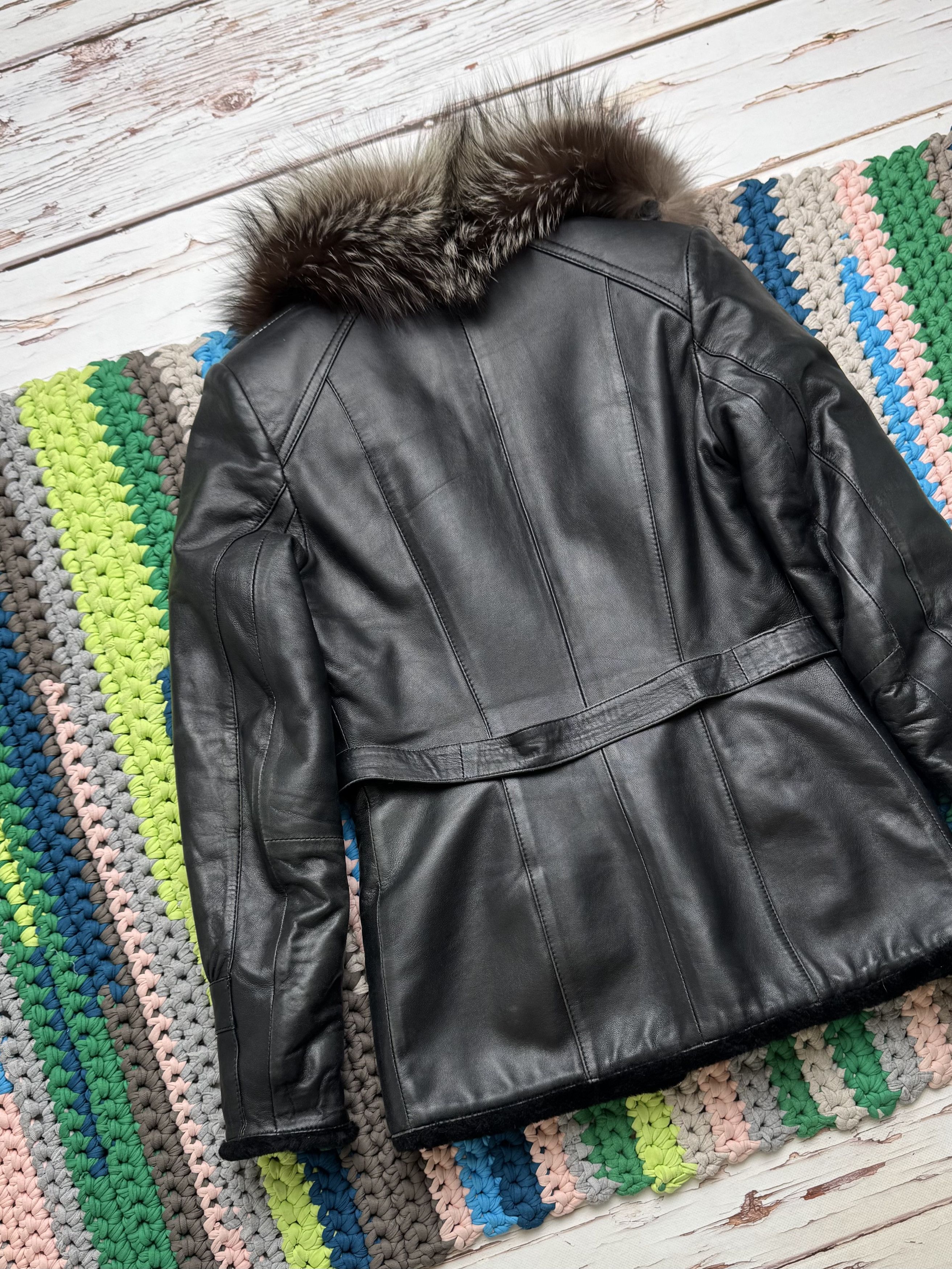 Japanese Brand Vintage Real Sheepskin Jacket With Real Fur (D10)(D15)(V1) Size S / US 4 / IT 40 - 7 Thumbnail