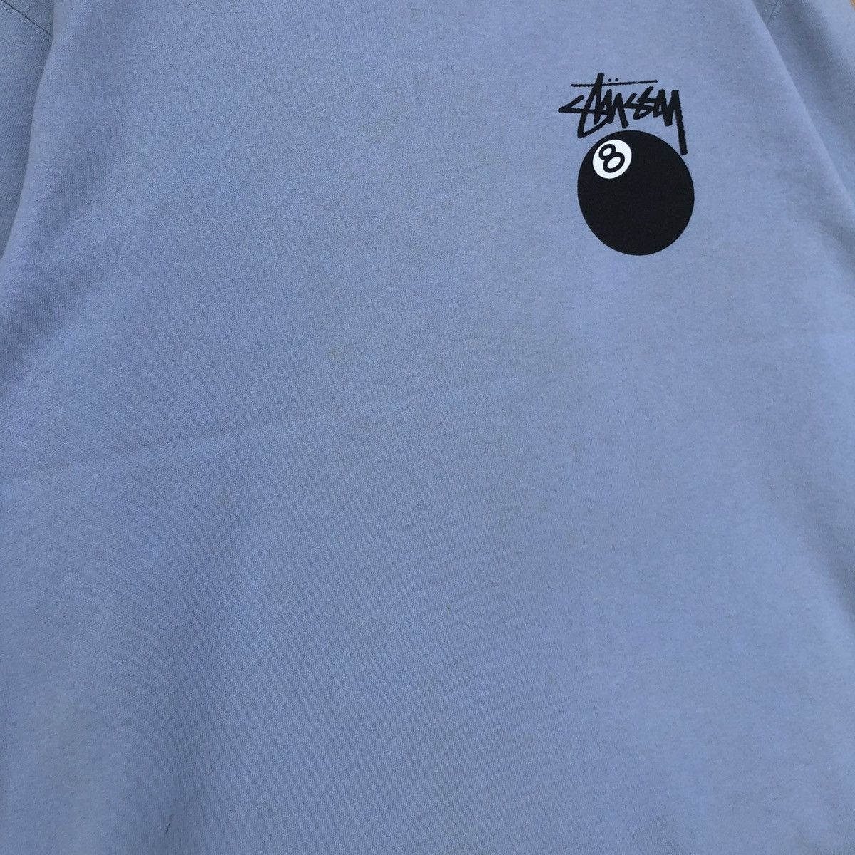 Stussy Vintage Stussy Eight Ball Skateboard Pullover Sweatshirt Size US L / EU 52-54 / 3 - 8 Thumbnail