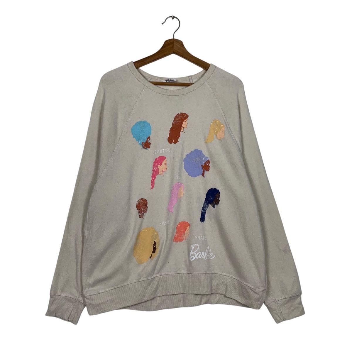 Other BARBIE Hair Style Graphic Crewneck Sweatshirt #3629-C166 Size XL / US 12-14 / IT 48-50 - 1 Thumbnail