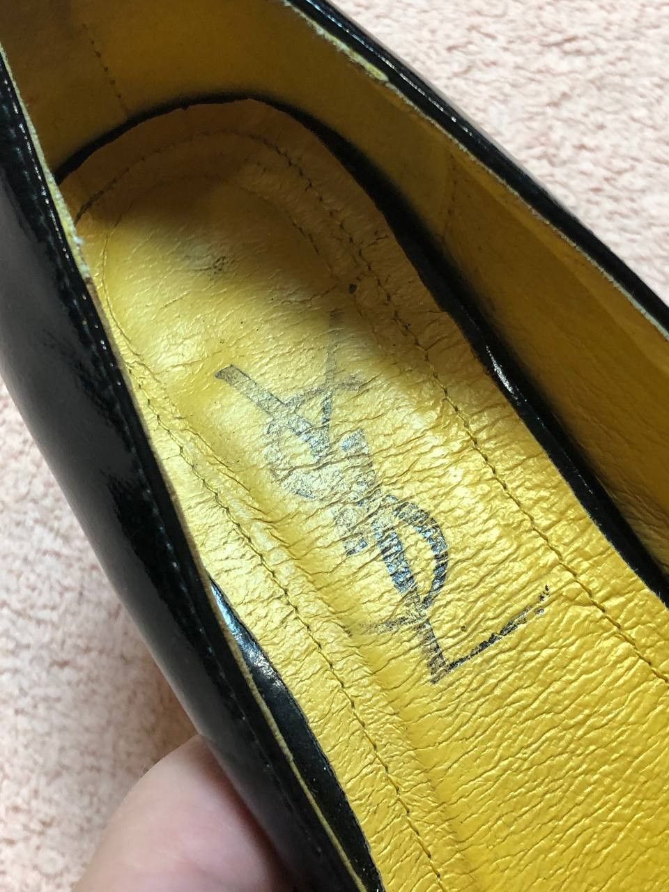 Yves Saint Laurent luxury Heels black Y2K Yves Saint Laurent Vintage Size US 7 / IT 37 - 4 Thumbnail