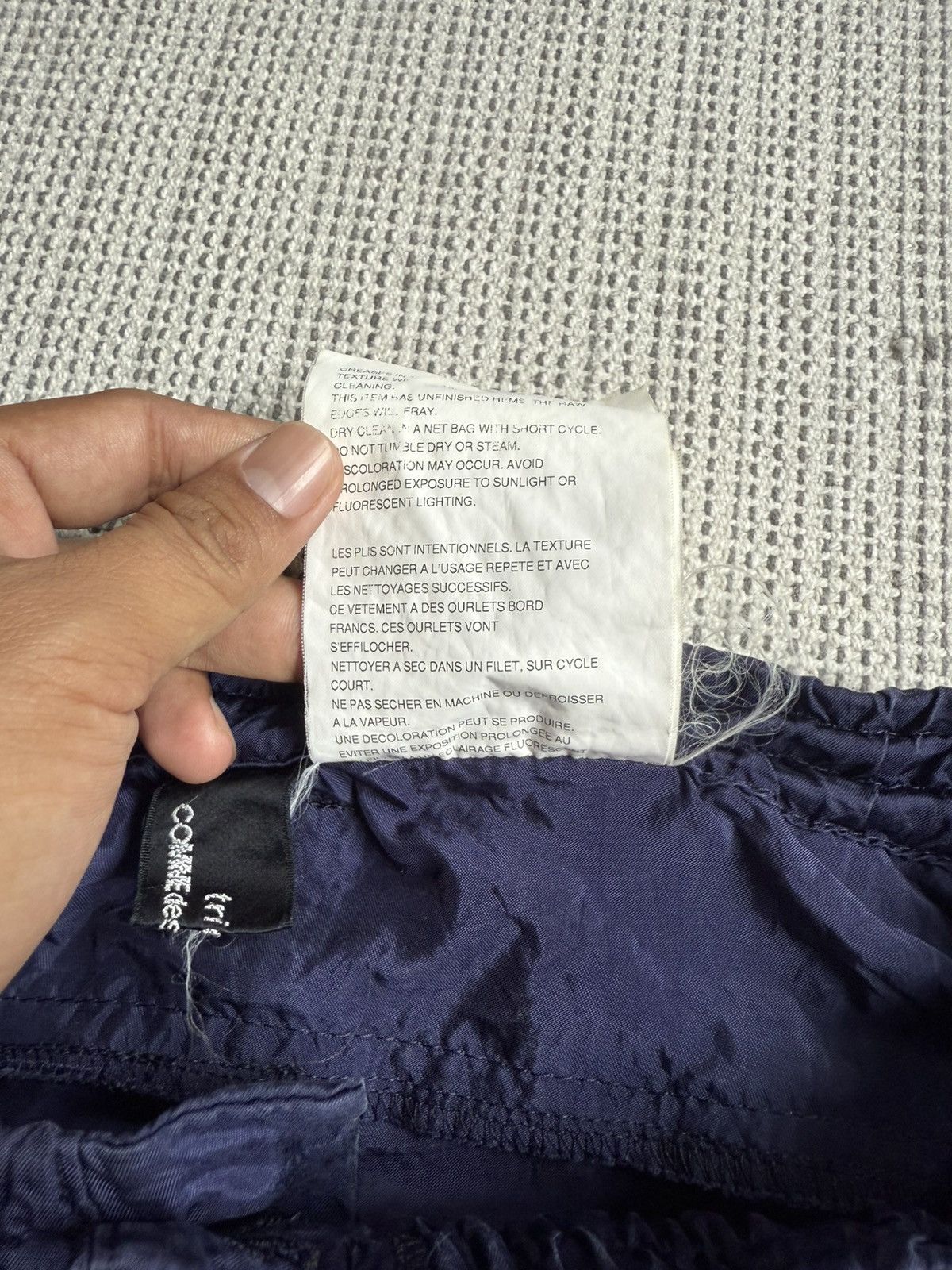 Comme des Garcons Comme des Garcons tricot nylon pants Size 29" - 6 Thumbnail
