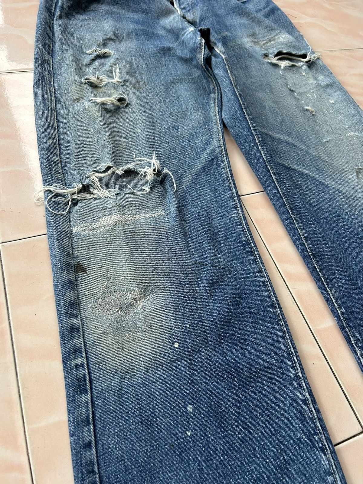 Levi's Vintage 60’s Levi’s 501 Big E #16 Selvedge Jean Size US 34 / EU 50 - 4 Thumbnail
