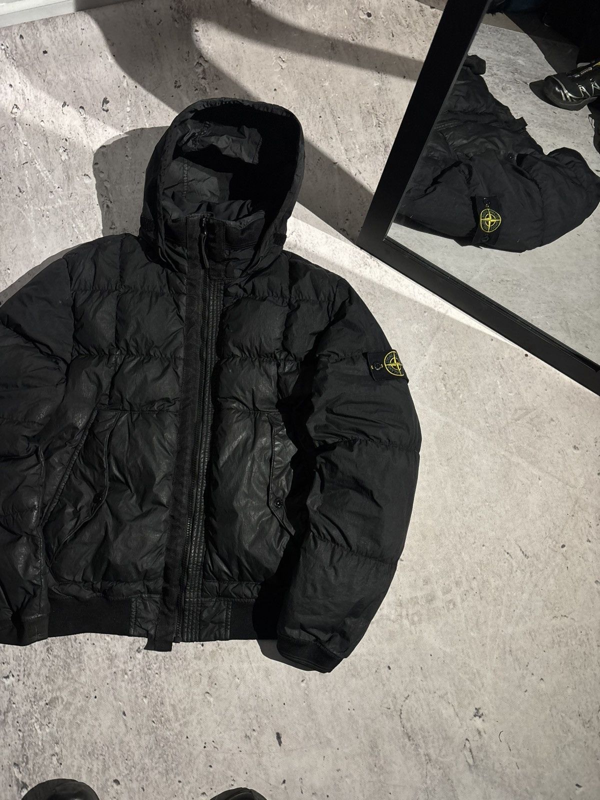 Stone Island Rare Grail Puffer Down Jacket Stone Island Garment Dyed Size US S / EU 44-46 / 1 - 2 Thumbnail