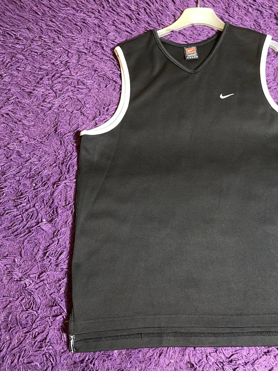 Nike × Vintage 90s Nike Central Swoosh Vintage Y2K Oversized Retro T-Shirt Size US L / EU 52-54 / 3 - 14 Thumbnail