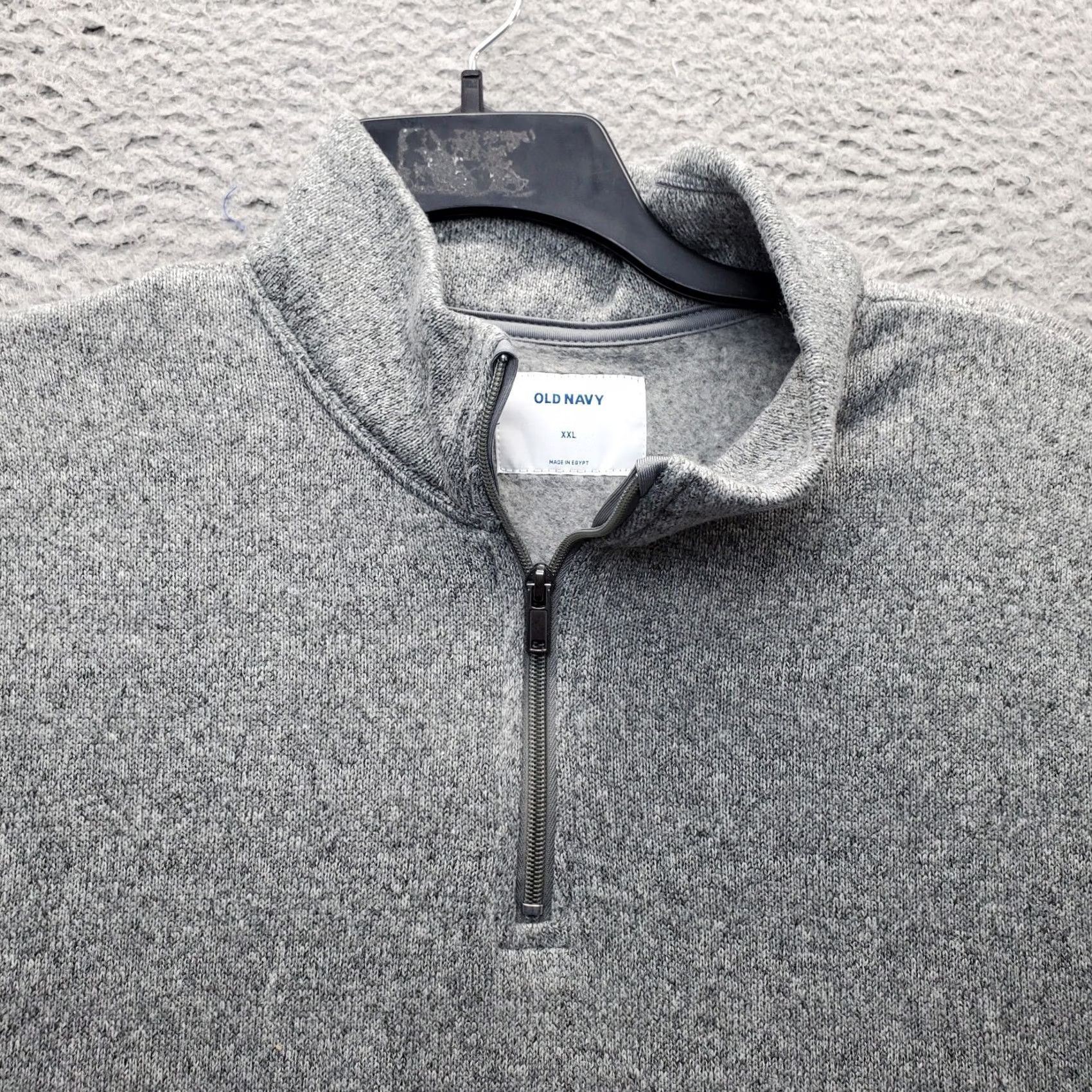 Old Navy Old Navy Mens XXL Gray Quarter-Zip Fleece Pullover Sweater Long-Sleeve Knit 1/4 Zip Casual Autumn Winter Streetwear Shoppers Mens Size US XXL / EU 58 / 5 - 5 Thumbnail