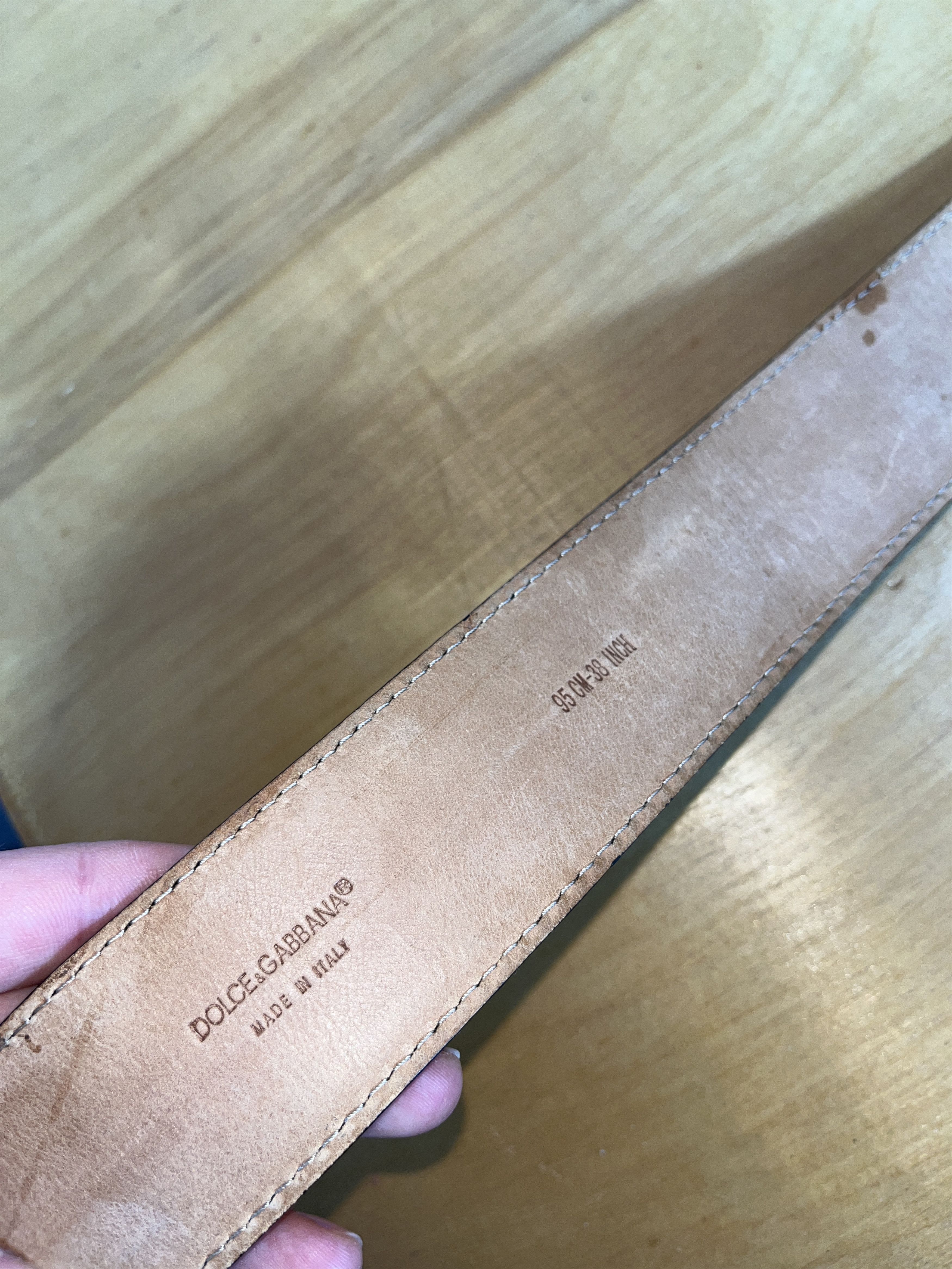 Dolce & Gabbana Vintage Dolce Gabbana Metal Big Logo DG Monogram Belt Y2K Size ONE SIZE - 15 Thumbnail