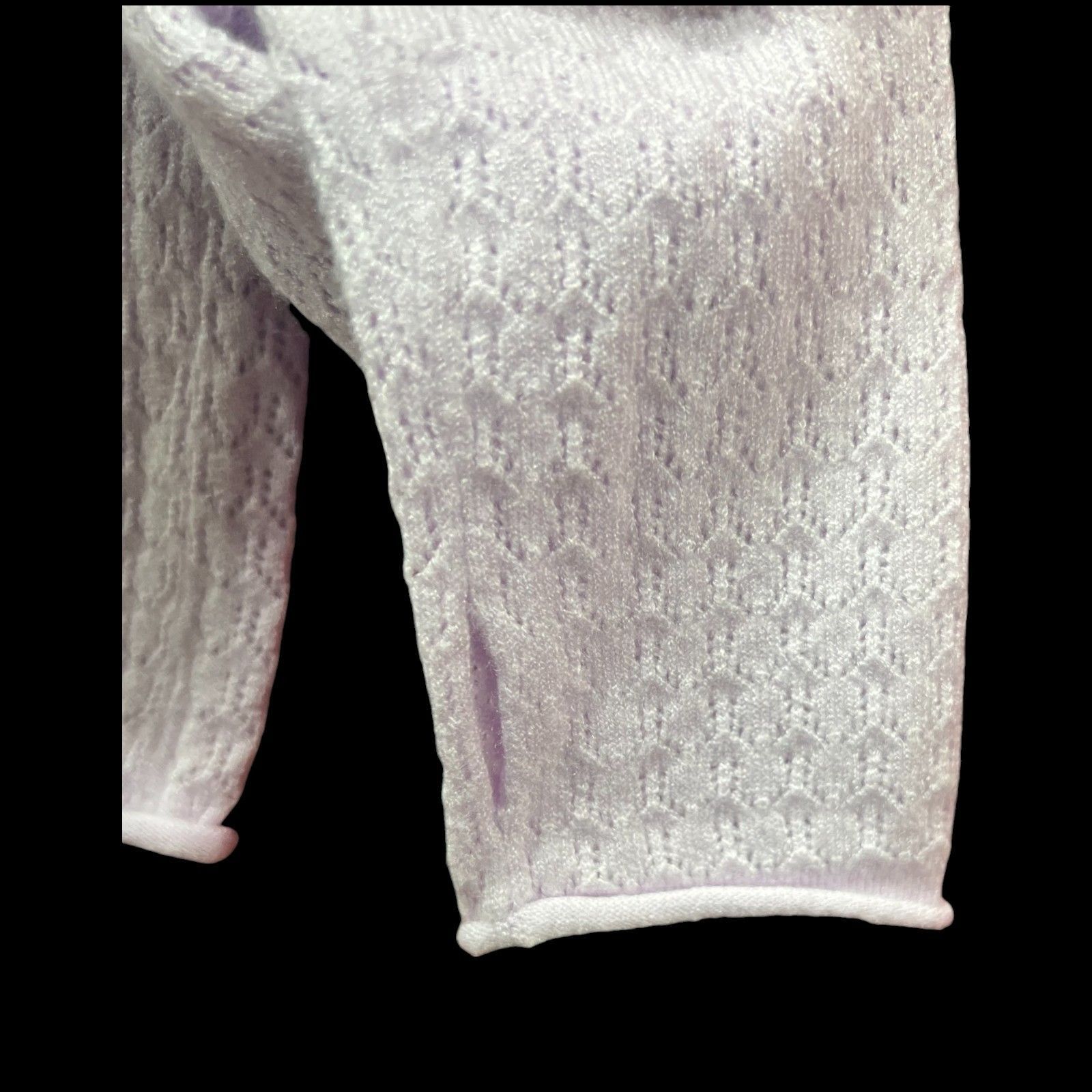 Other Wild Fable - Women's Mock Turtleneck Pointelle Pullover Swea Size XXS / US 00 / IT 34 - 12 Thumbnail