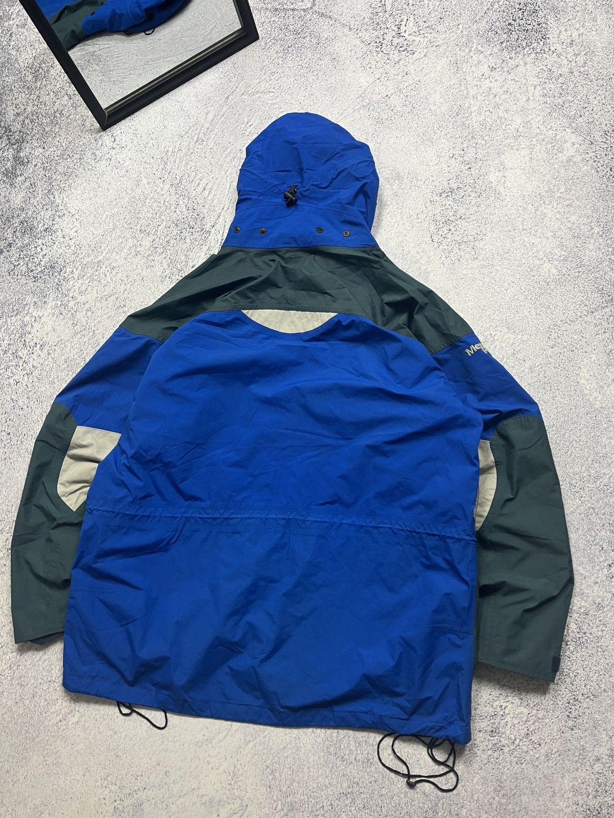Berghaus × Vintage Vintage Berghaus Mera Peak Gore-Tex Nylon Rain Jacket Rare Size US XL / EU 56 / 4 - 14 Thumbnail