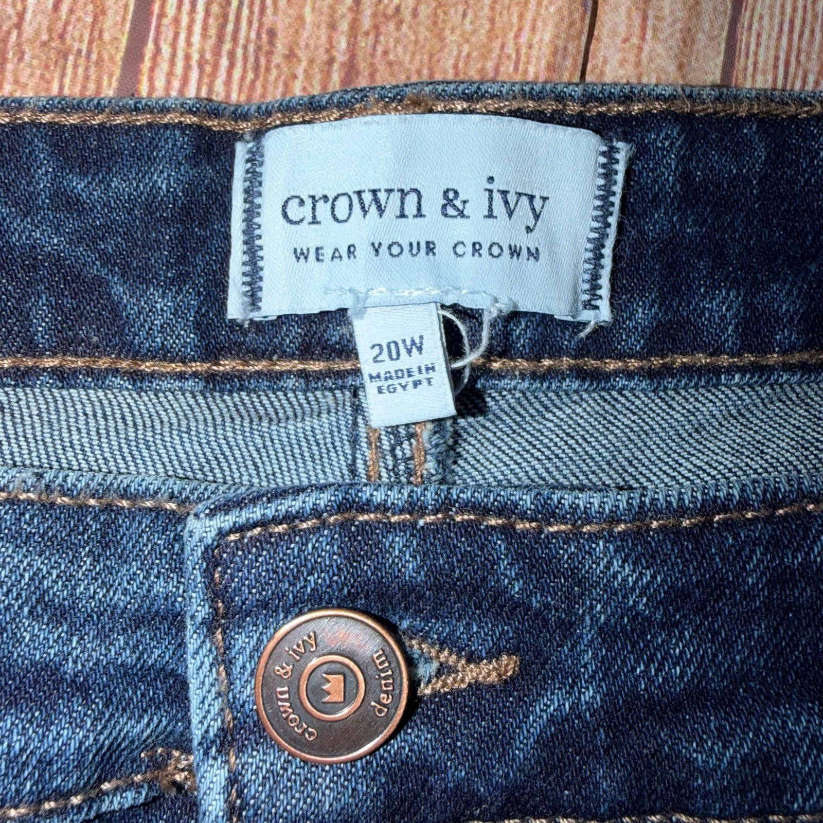 Other Crown & Ivy Women’s Size 20 Denim Shorts Size 42" / US 20 - 4 Thumbnail