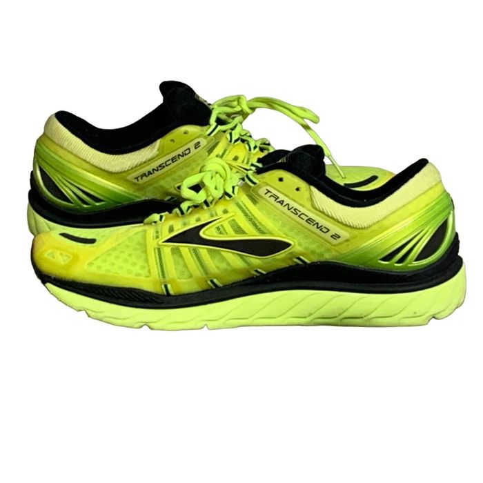 brooks transcend 2 green