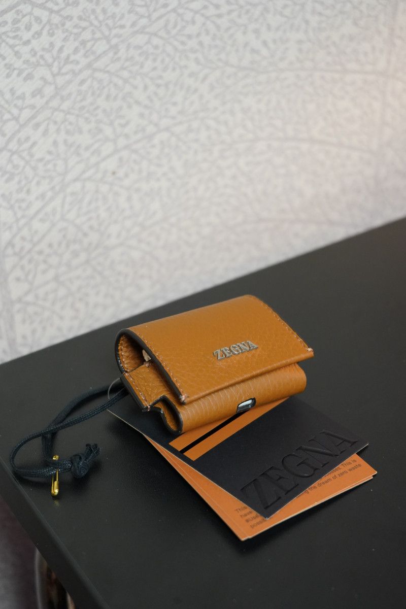 Ermenegildo Zegna ZEGNA / Foliage Deerskin AirPods Pro Case Size ONE SIZE - 4 Thumbnail