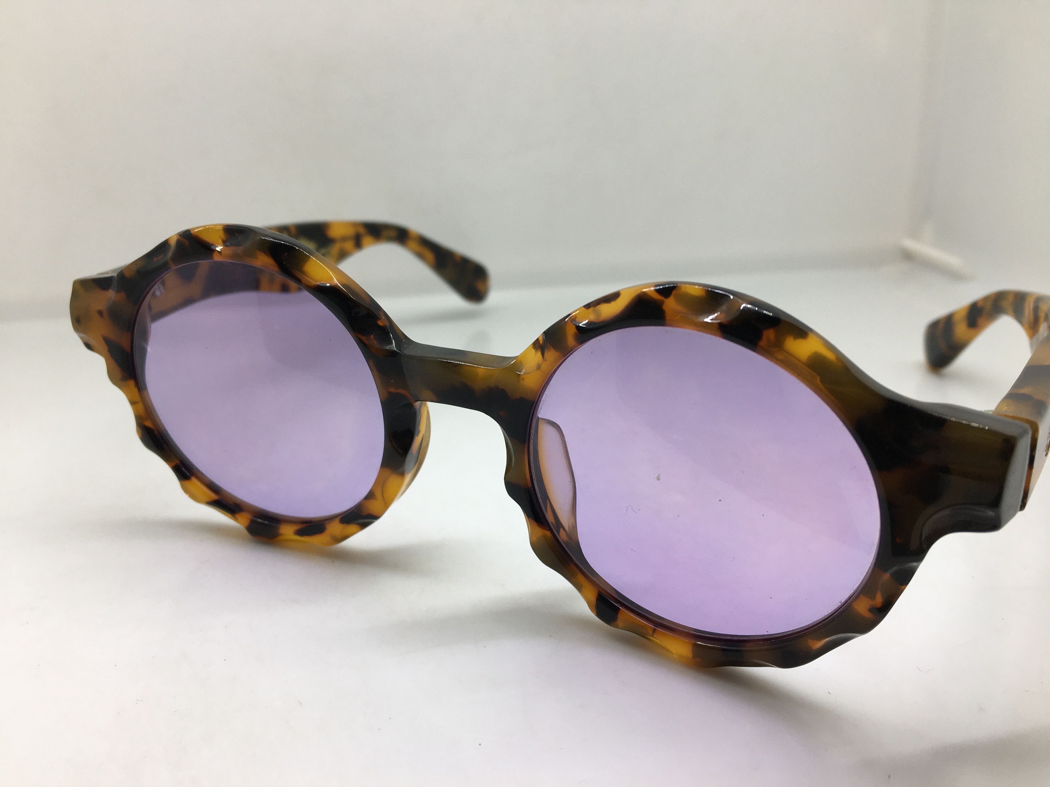 Vintage Vintage HUMAN SKULL H1226 Tortoise Sunglasses Frame Size ONE SIZE - 3 Thumbnail