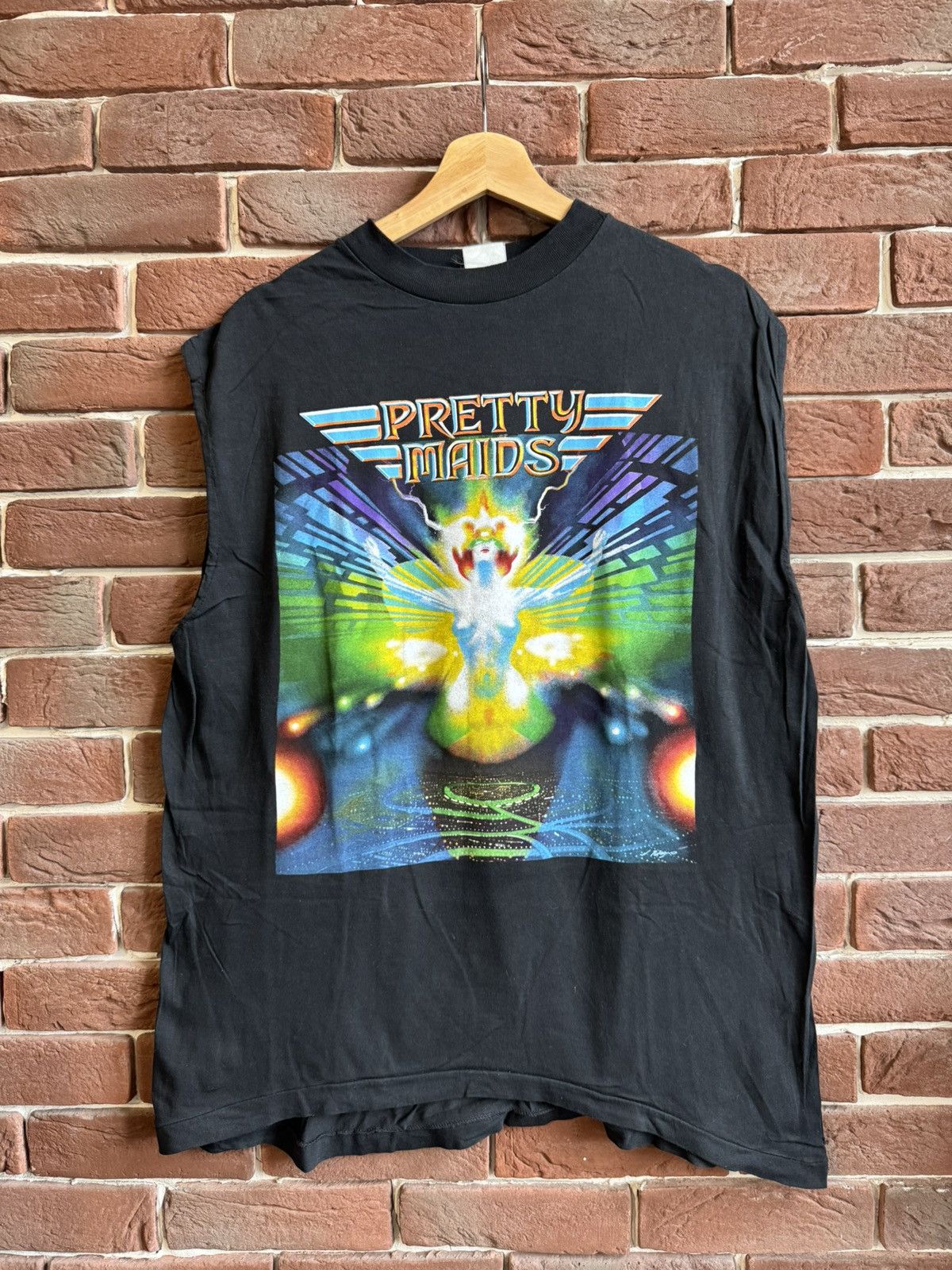 Band Tees Vintage 1990 Pretty Maids Jump the Gun XL Rock Band Tee 90s Size US XL / EU 56 / 4 - 1 Thumbnail