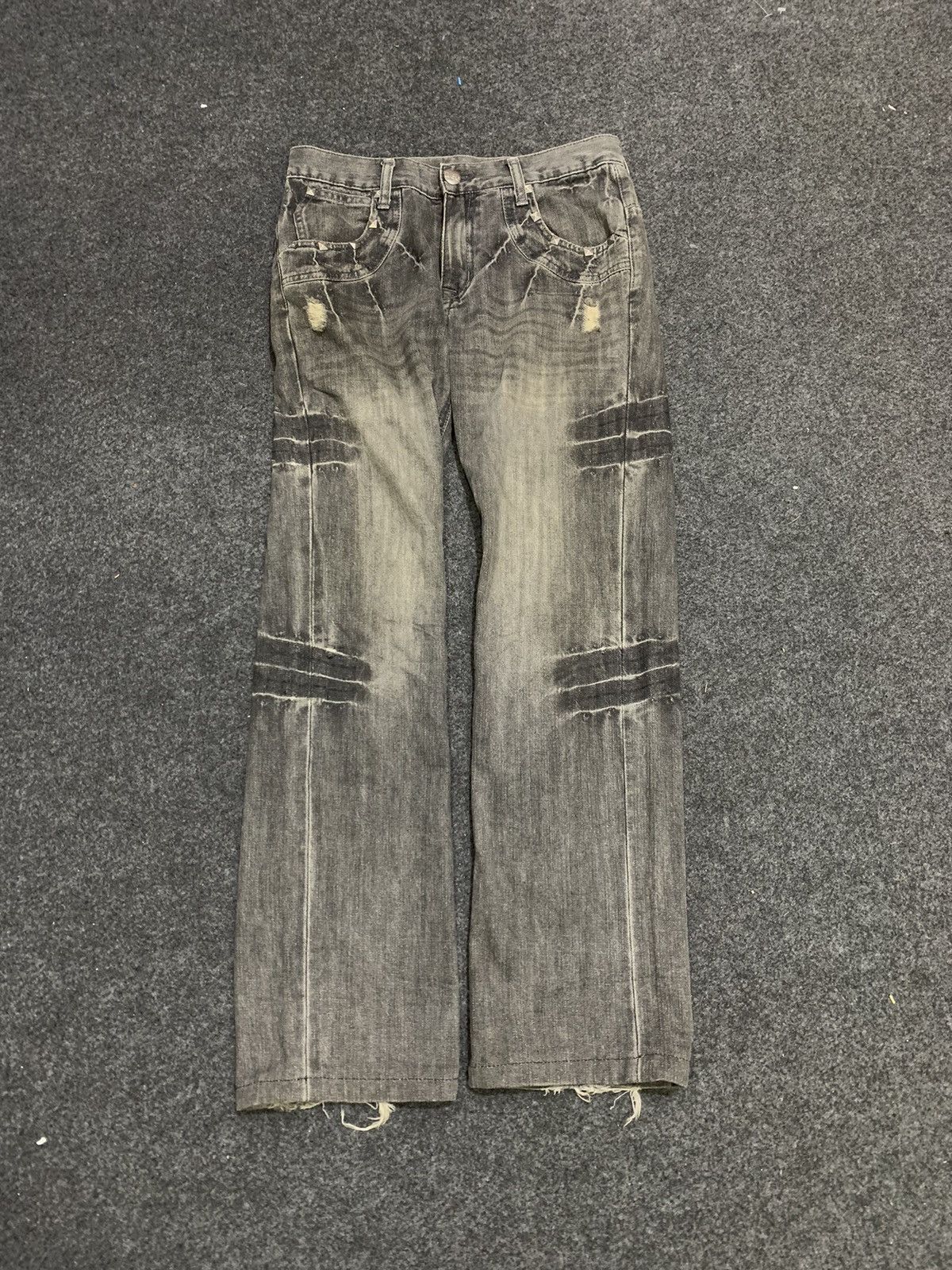 Hysteric Glamour × If Six Was Nine × Japanese Brand Dark brown skulls guns Lee style Size US 29 - 8 Thumbnail
