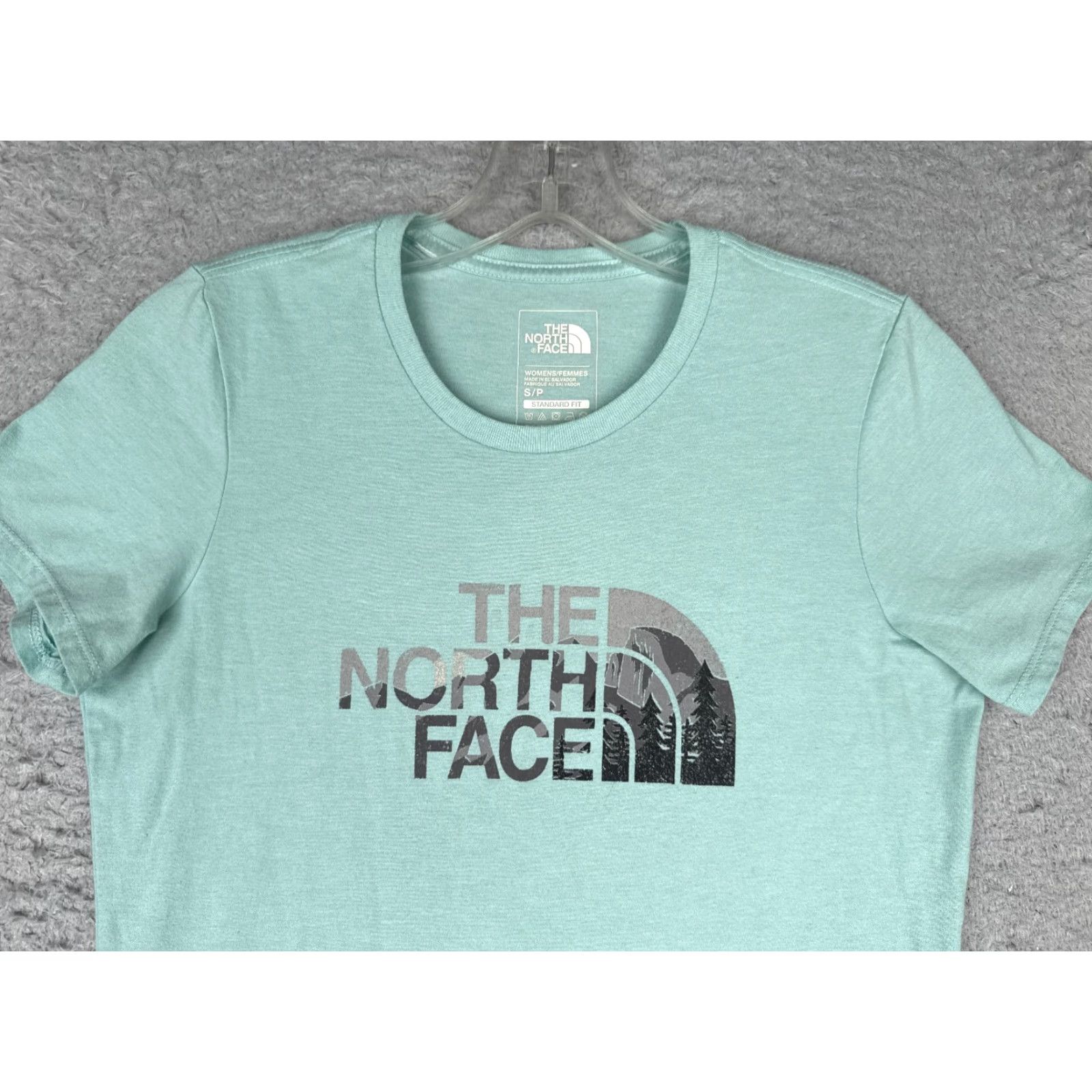 The North Face The North Face Shirt Women S Blue Polyester Cotton Blend Crew Neck T-Shirt Casual Womens 90s Outdoor Classic Style Basic All Seasons Clothing Size S / US 4 / IT 40 - 4 Thumbnail