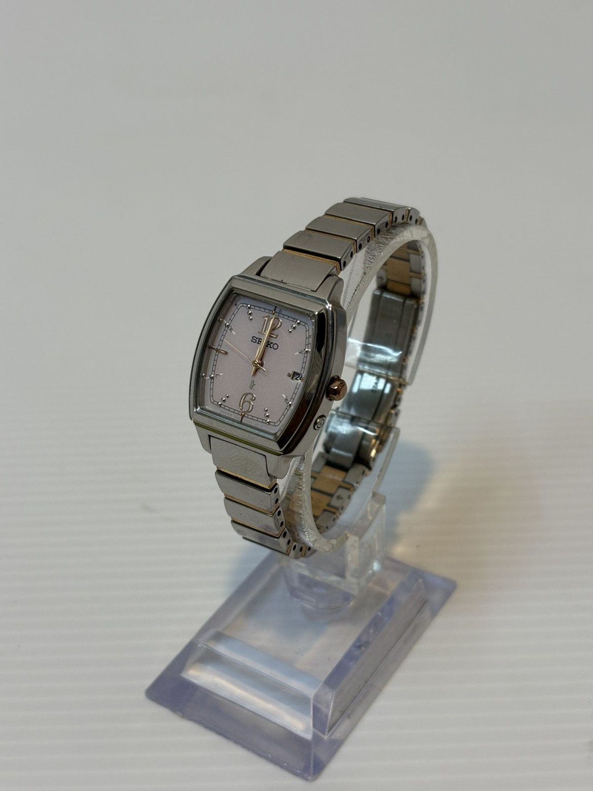 Seiko Jdm Seiko Lukia Radio Wave Solar 411493 Two Tone Watch Size ONE SIZE - 3 Thumbnail