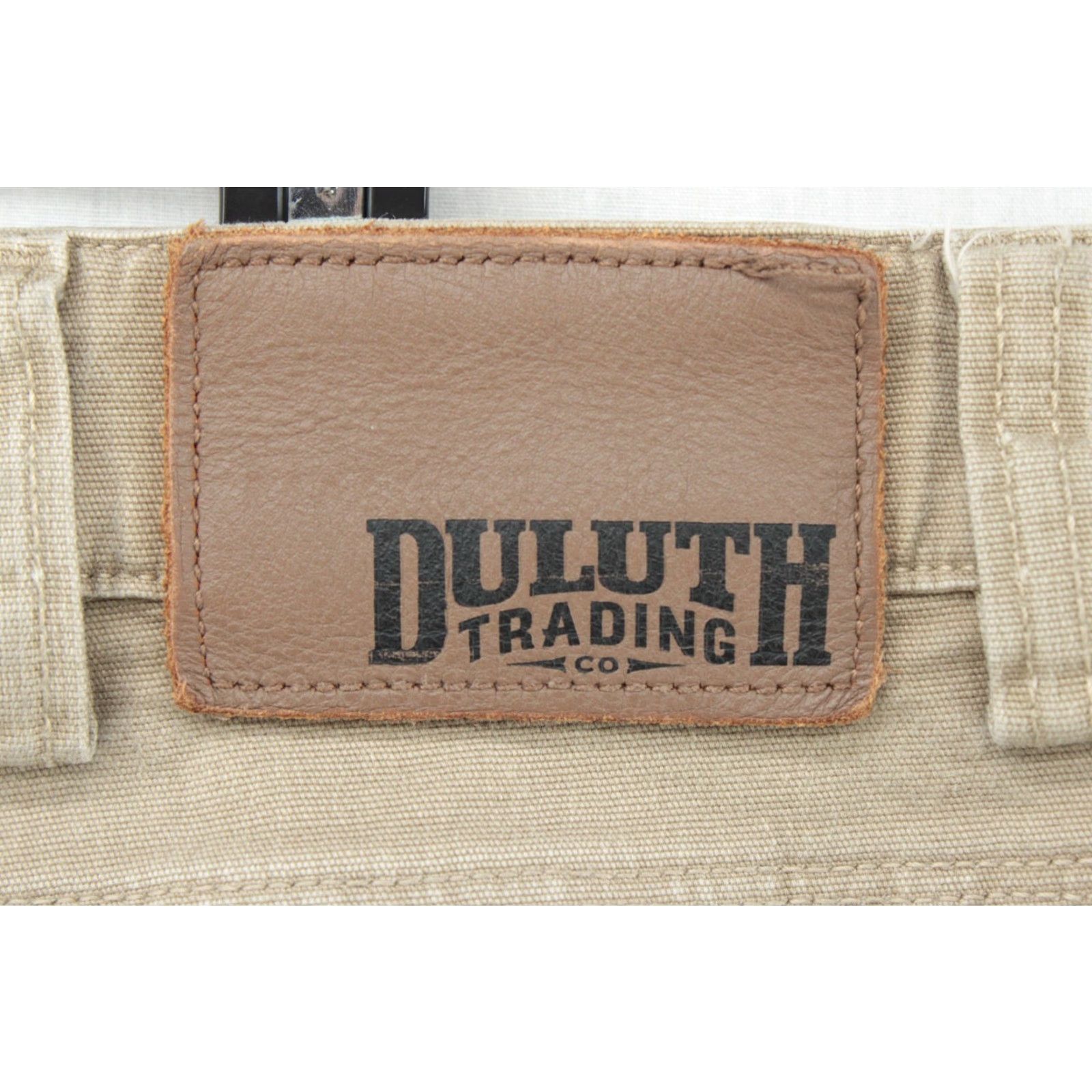CO Duluth Cargo Pants Men 46x29 Brown Canvas Flex Fire Hose C19 Vintage No Size US 30 / EU 46 - 7 Thumbnail