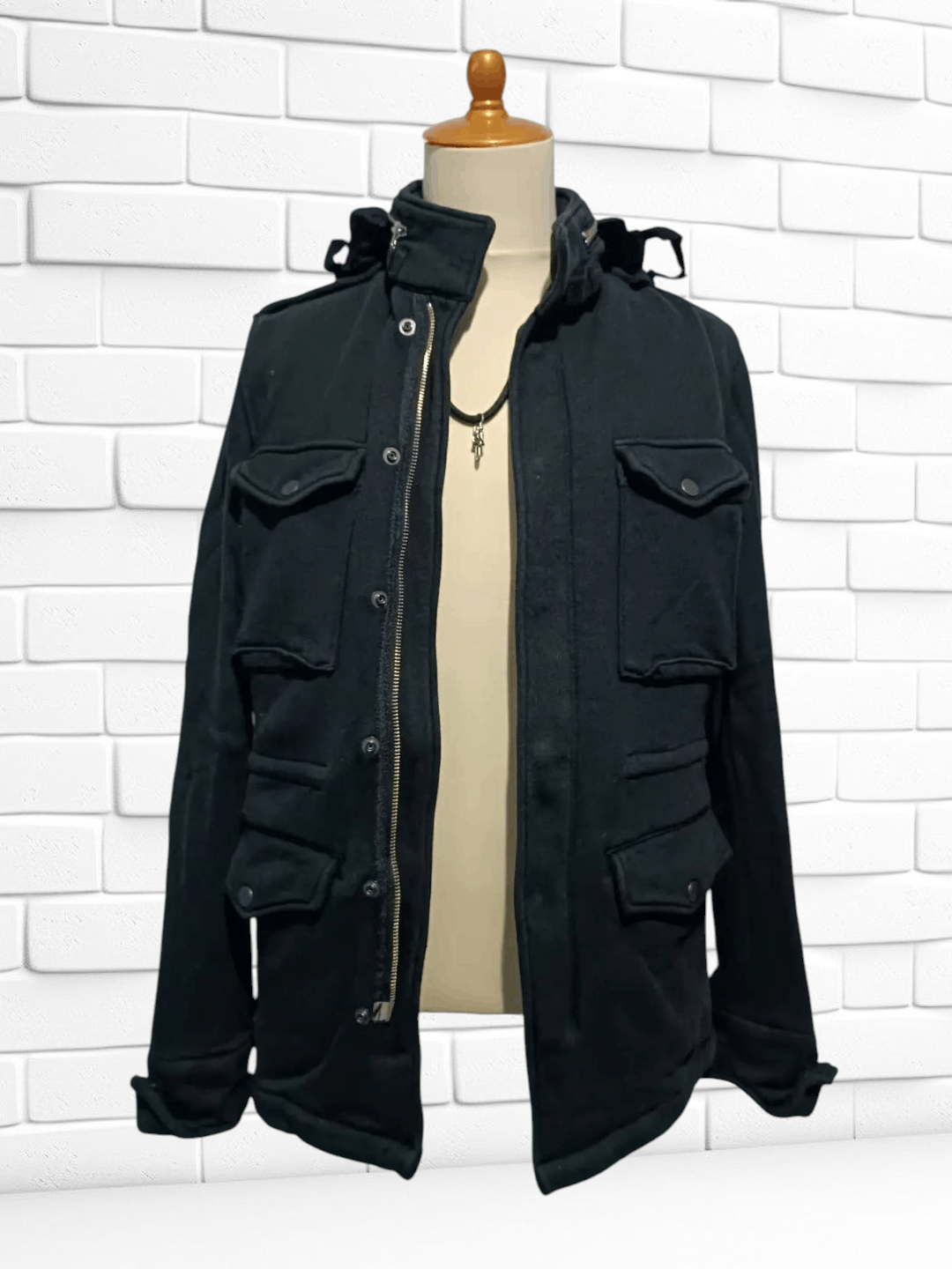 Japanese Brand Sweatshirt Hoodie Fleece Style Parka M65 Size US M / EU 48-50 / 2 - 3 Thumbnail
