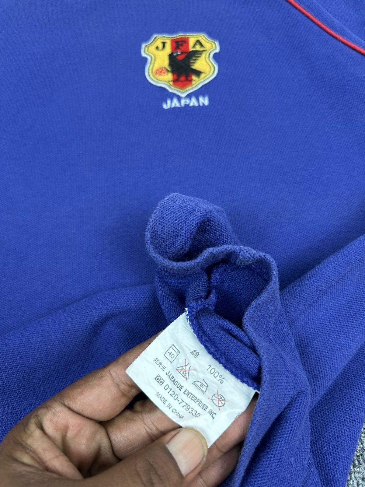 Vintage Grail🔥Vintage Japan National Team JFA Shirt Size US L / EU 52-54 / 3 - 8 Thumbnail