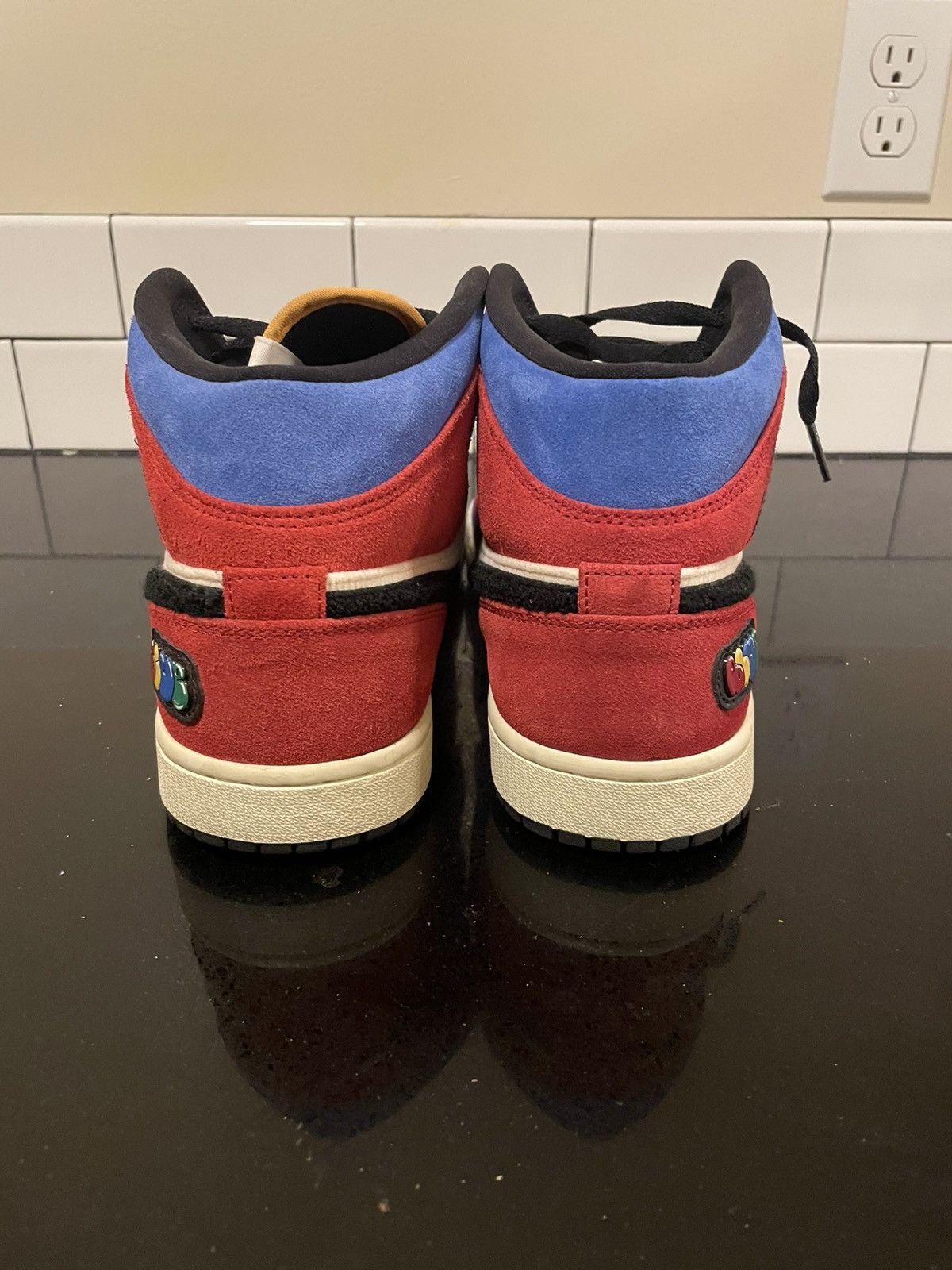 Jordan Brand × Nike Jordan 1 Fearless Blue the Great Size US 11 / EU 44 - 3 Thumbnail