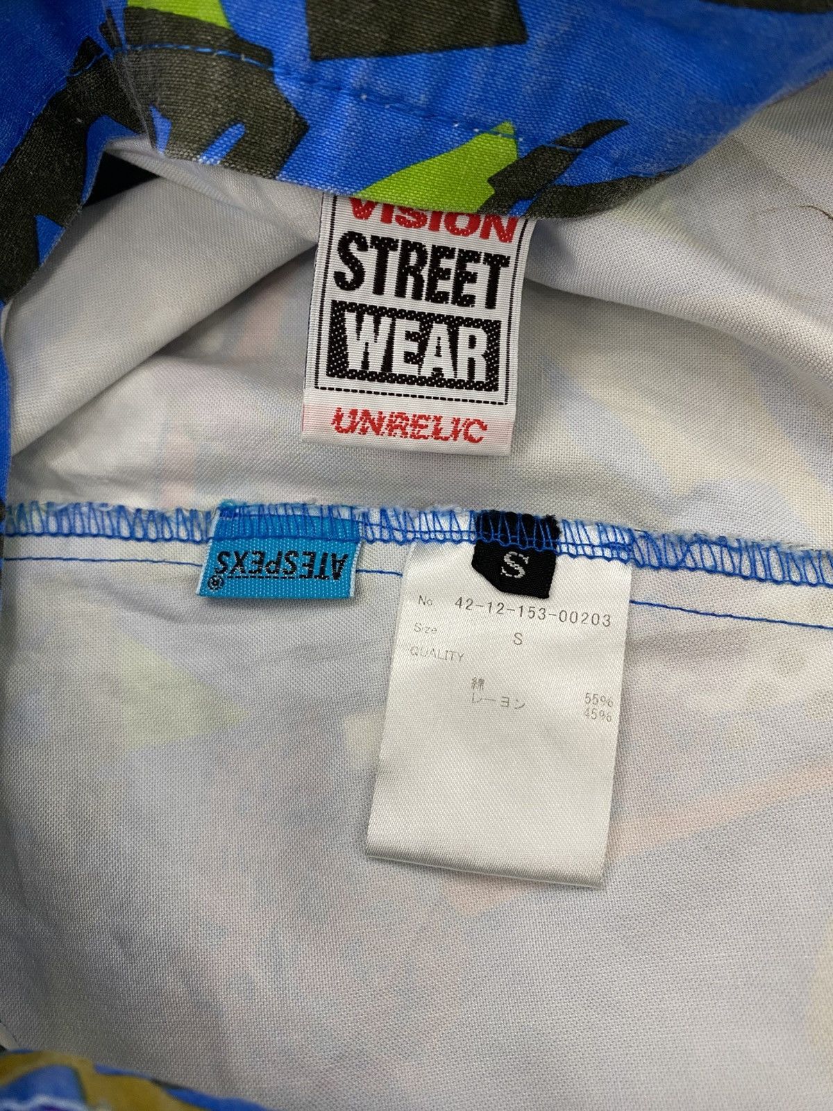 Vintage × Vision Streetwear Vtg Vision Streetwear x Unrelic x Atespexs shorts Size US 32 / EU 48 - 13 Thumbnail