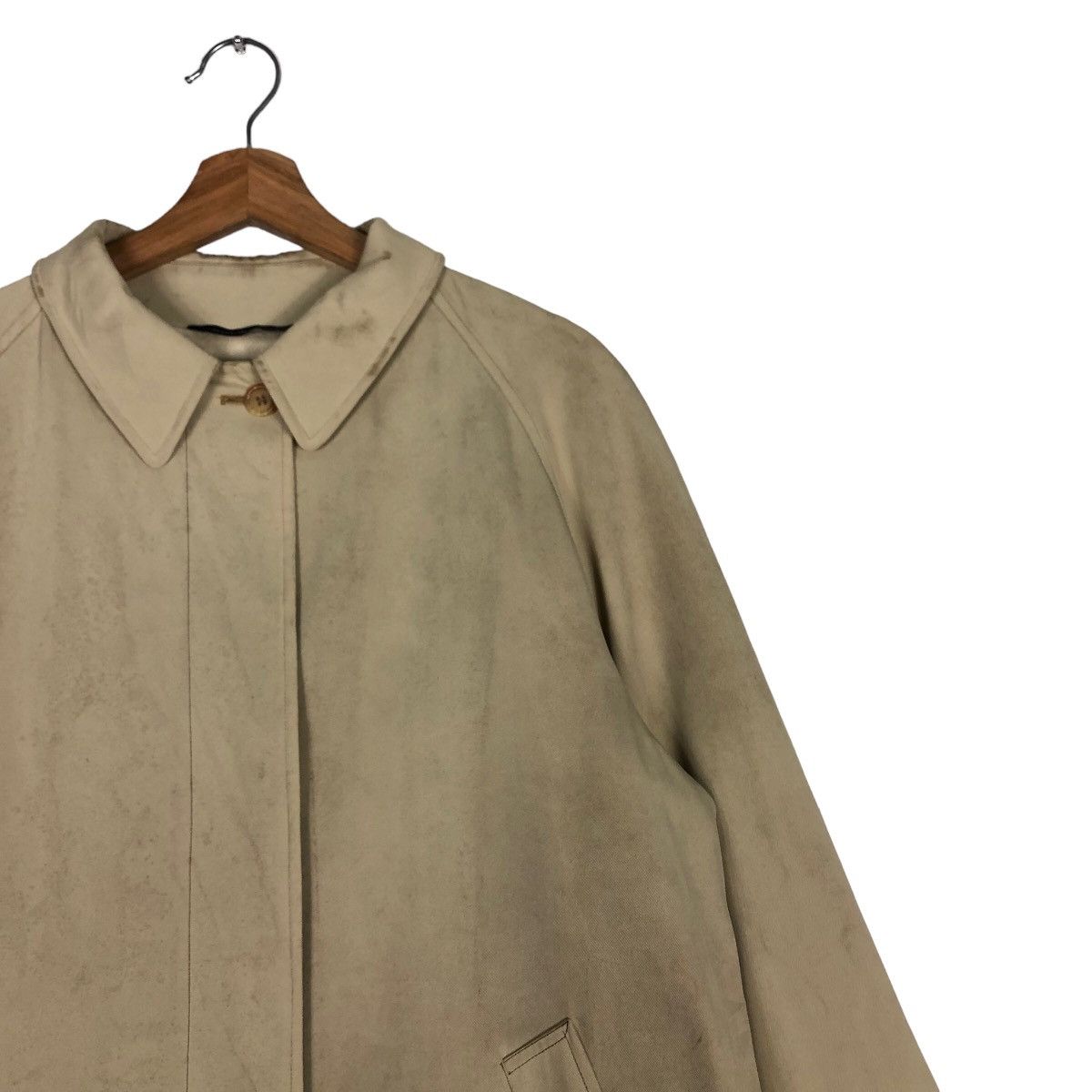 Burberry 🔥Vintage Burberrys Made in England Long Jacket Nova Check Size US M / EU 48-50 / 2 - 6 Thumbnail