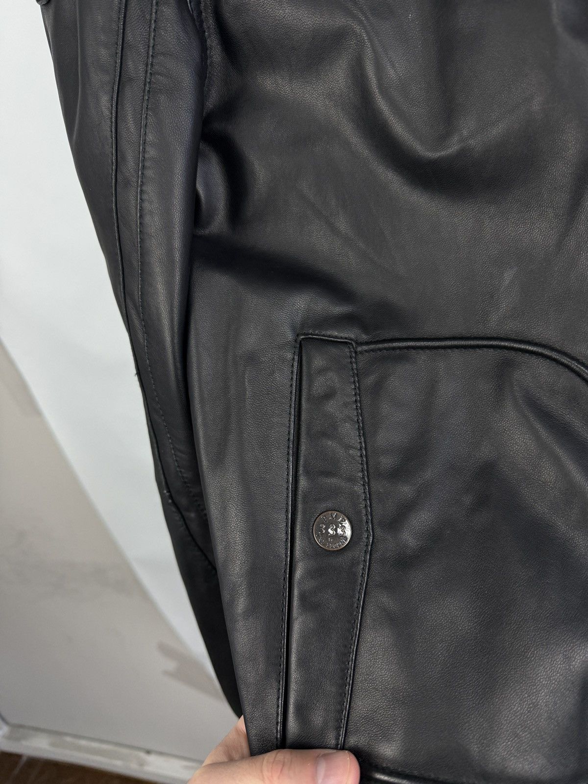 Genuine Leather 🇺🇸 PME Legend A-28 Hudson Lockheed Sheep Leather Bomber Jacke Size US S / EU 44-46 / 1 - 8 Thumbnail