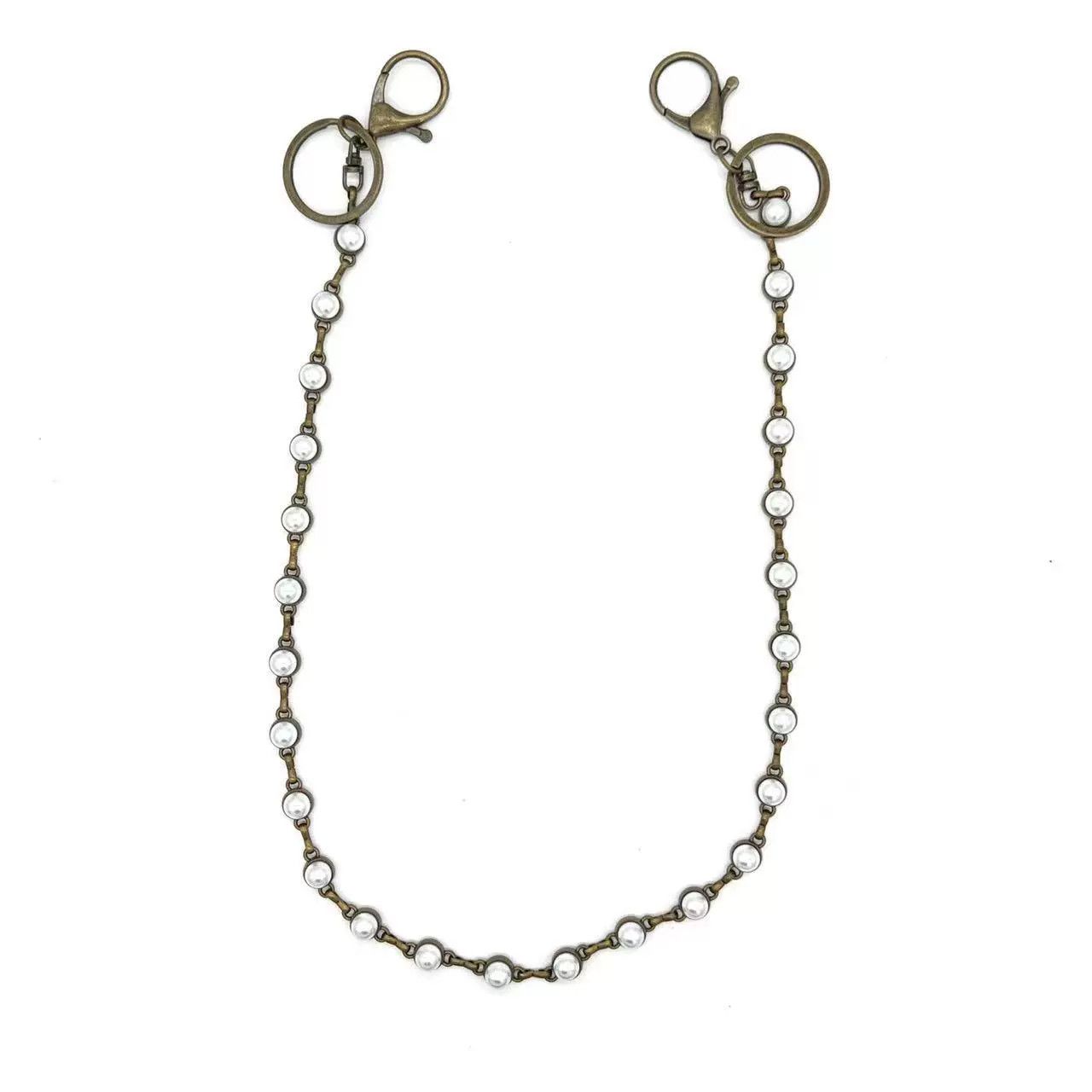 Vintage Retro hip-hop punk style jeans waist chain Size ONE SIZE - 2 Thumbnail