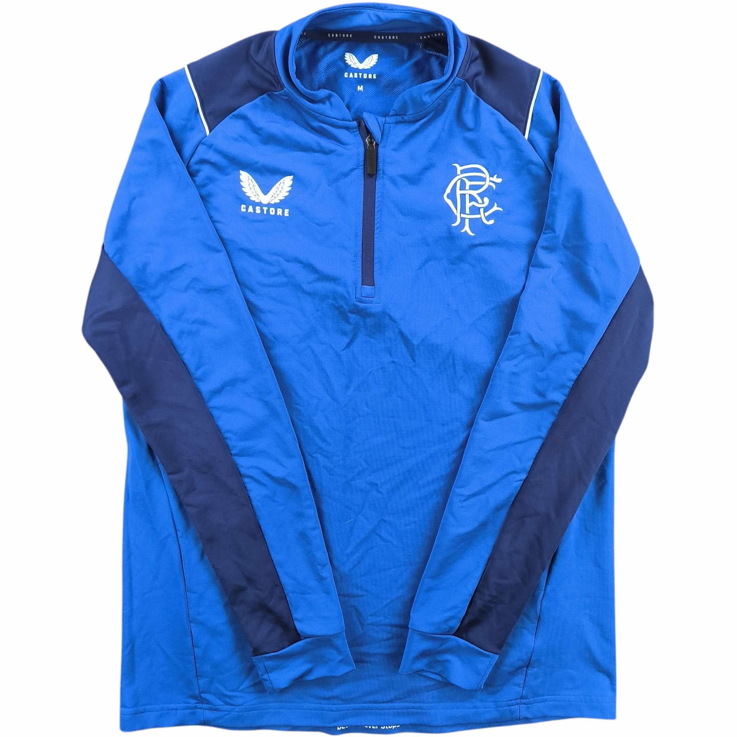 Castore Rangers 2022-23 Castore football training top size M Size US M / EU 48-50 / 2 - 1 Thumbnail