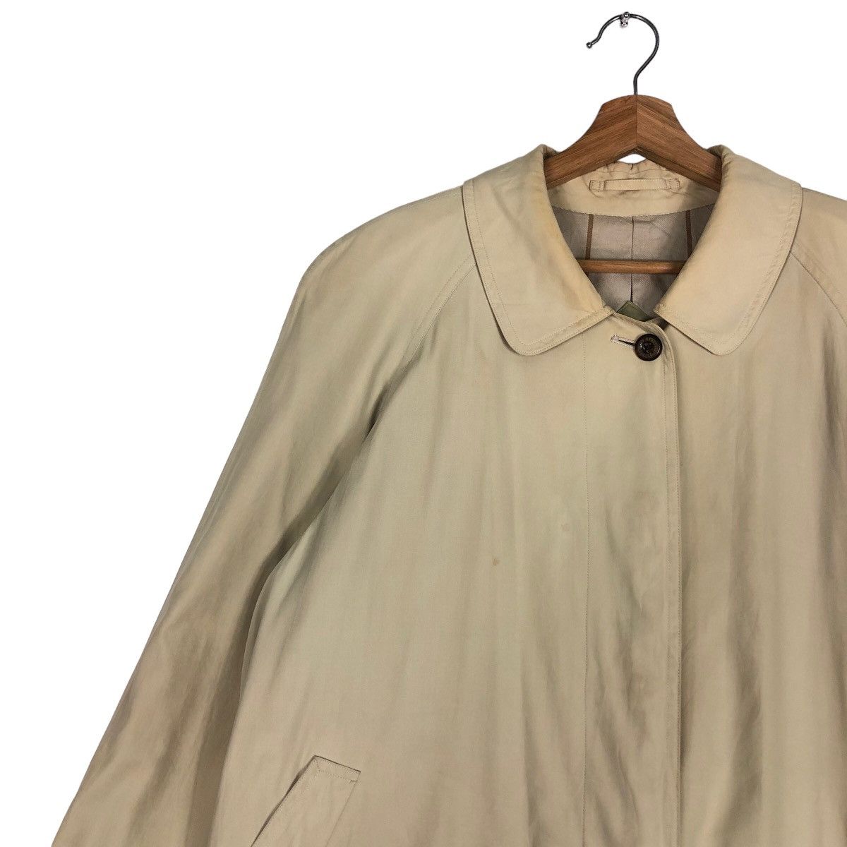 Burberry 🔥Vintage Burberrys Long Jacket Bondage Nova Check Design Size US M / EU 48-50 / 2 - 8 Thumbnail