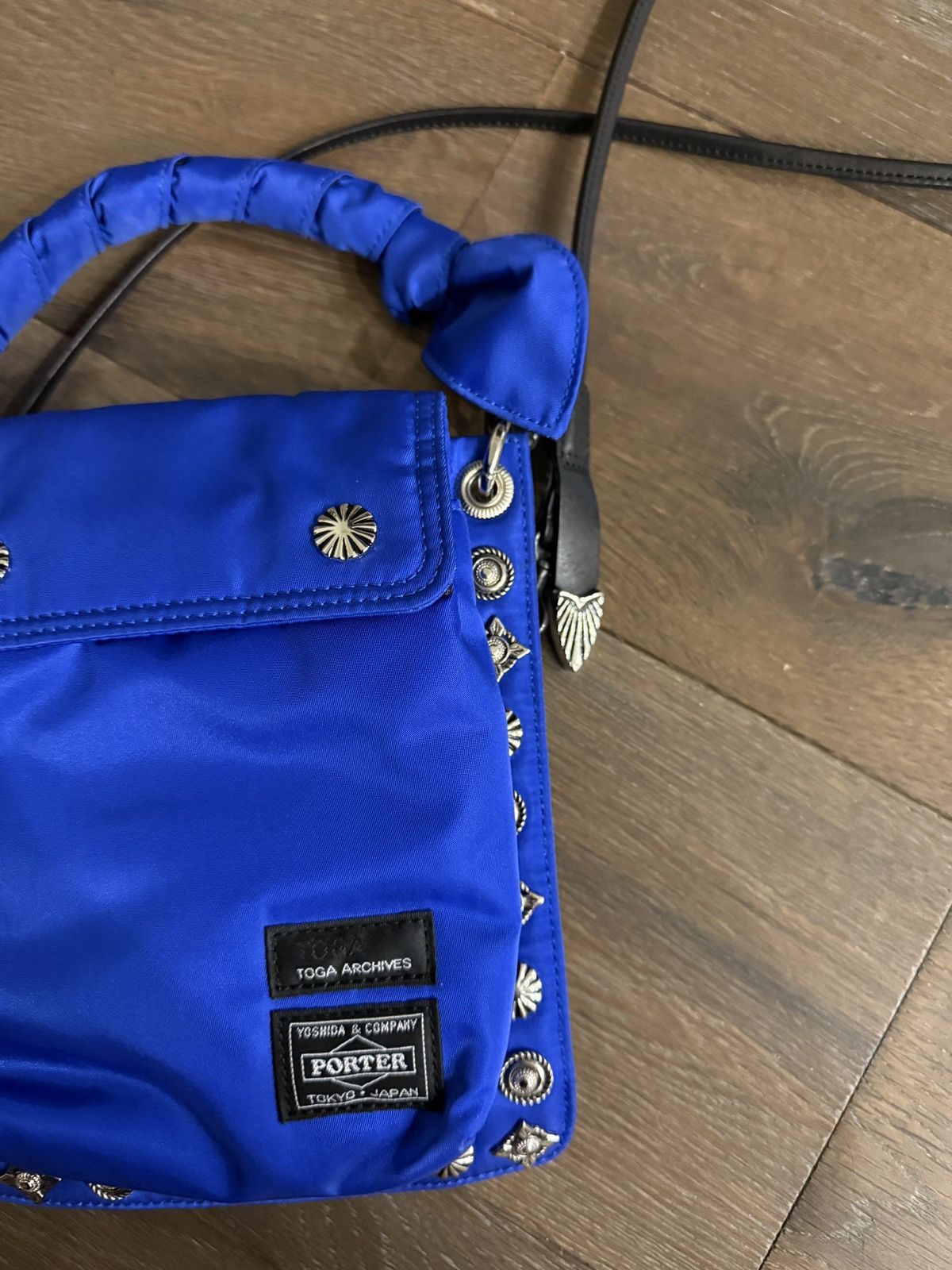 Porter × Toga Porter Yoshida x Toga Archives 2 Way Shoulder Bag Blue Size ONE SIZE - 13 Thumbnail