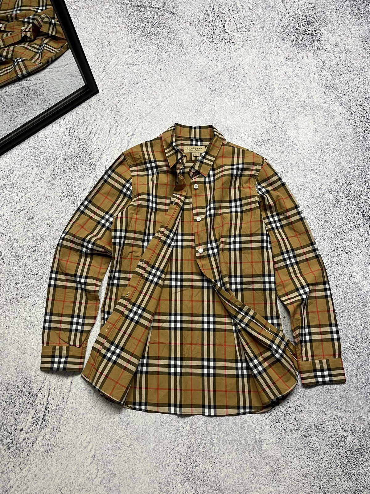 Burberry Burberry London England Nova Check Full Pattern Shirt Luxury Size S / US 4 / IT 40 - 4 Thumbnail